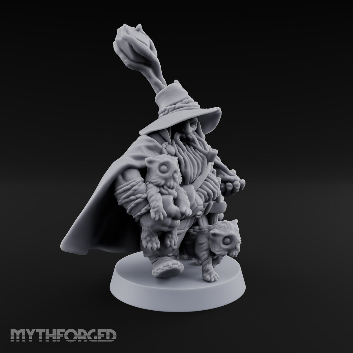 Two Cubs, One Pipe, No Plan Dwarf Druid