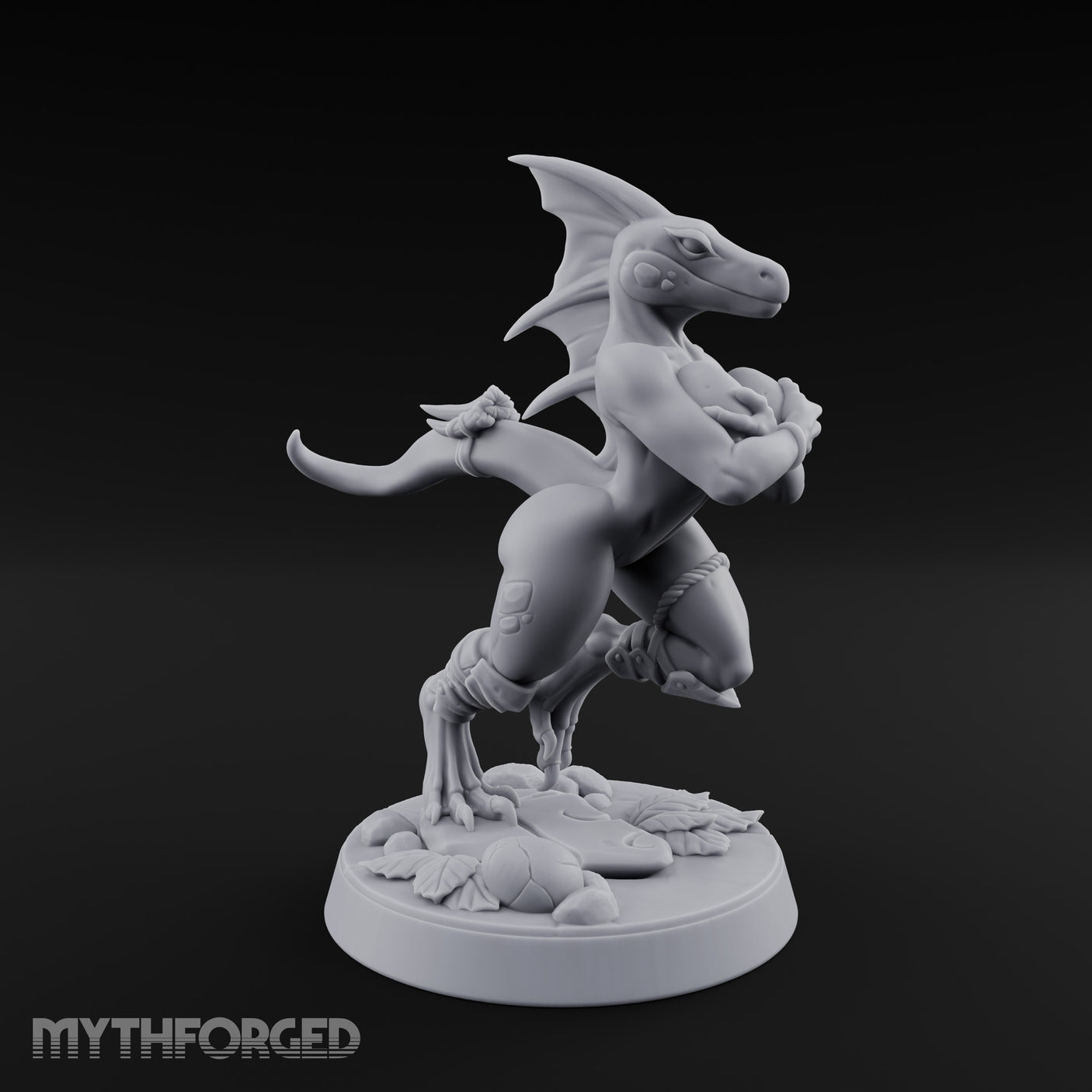 Egg Clutching Lizardfolk Pinup gallery 7