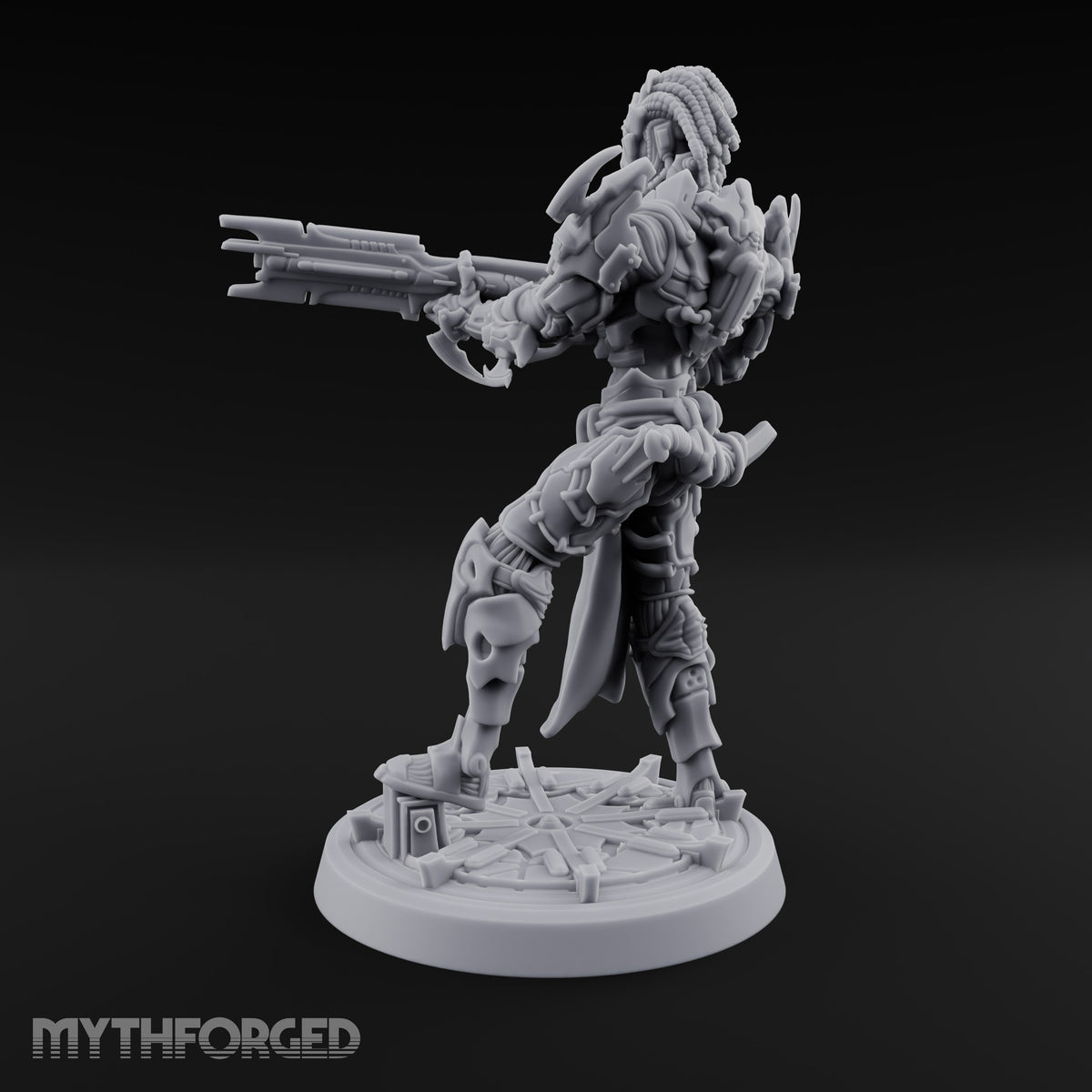 Barbed Remarks Drow Raider B