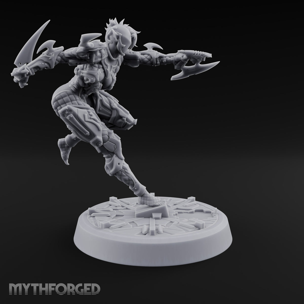 Light Feet, Heavy Edges Elf Blade Dancers — D