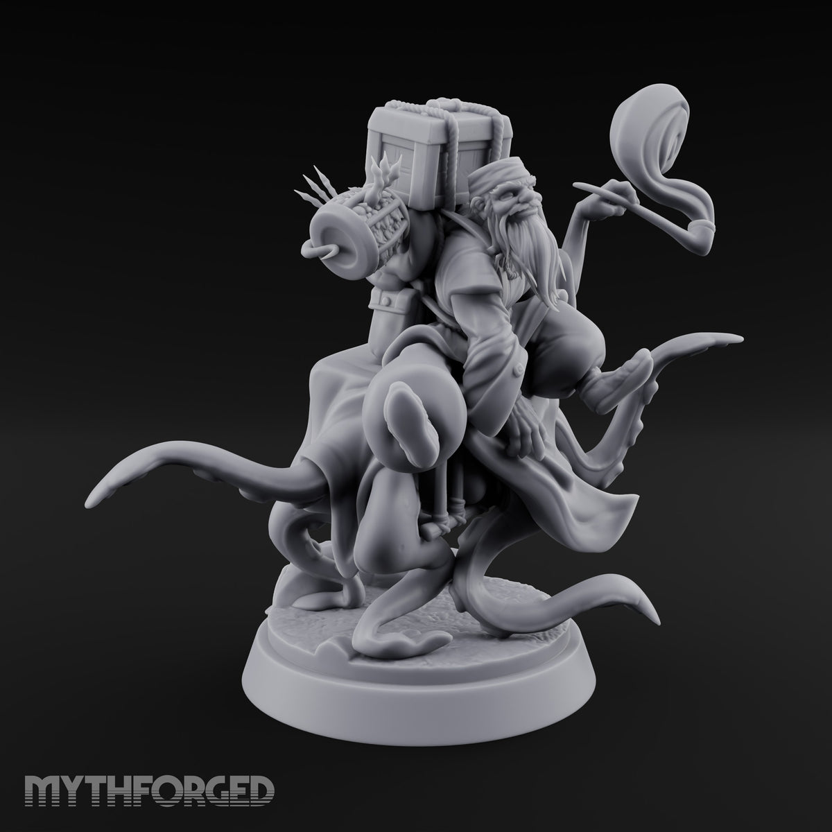 Hitched a Ride on Tentacles Gnome Pet Vendor