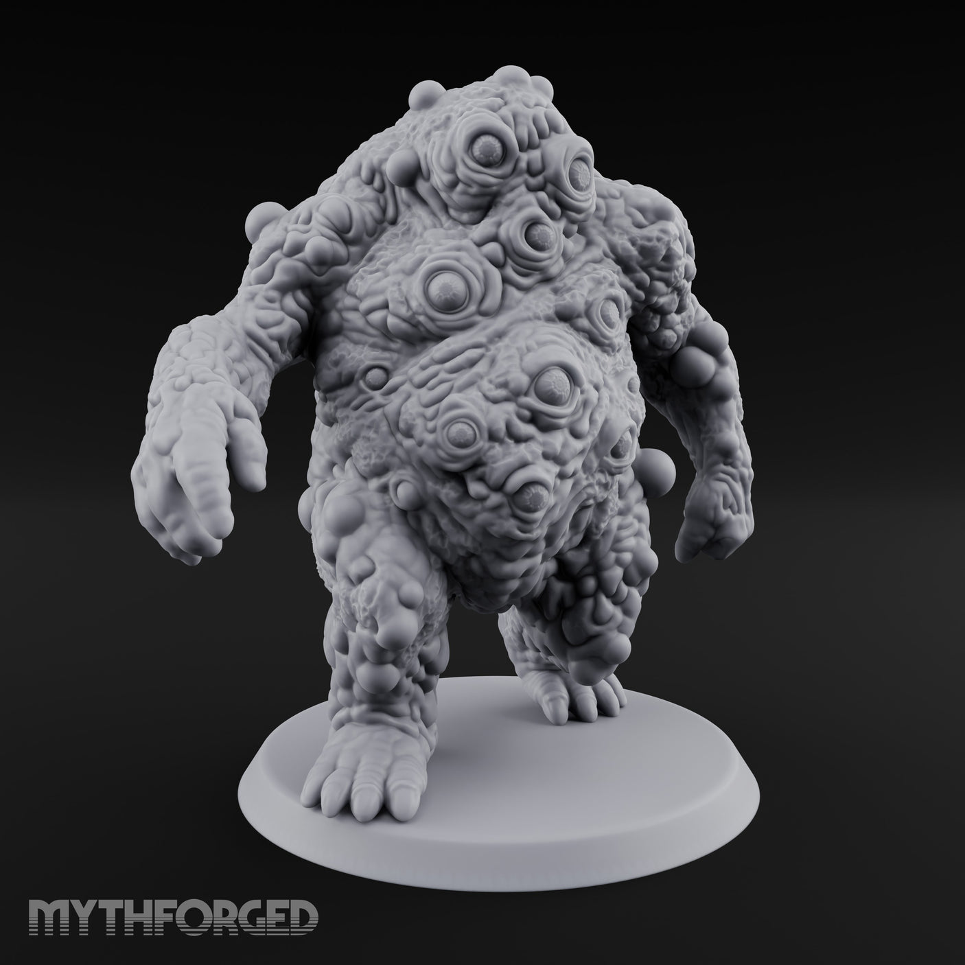 Eyes Bulging Lurching Nothic Miniature for Dungeons and Dragons, Pathfinder or other TTRPGs