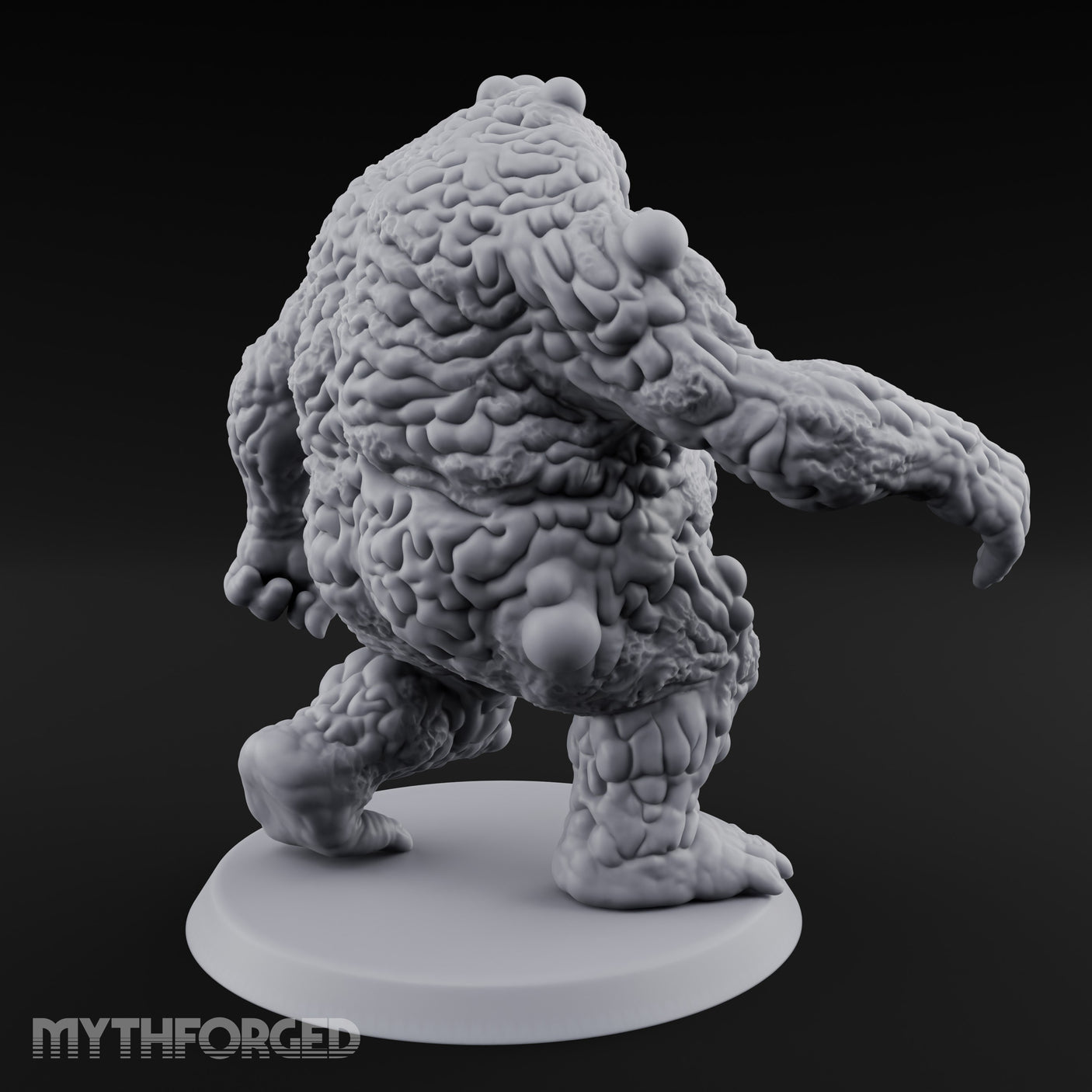 Eyes Bulging Lurching Nothic Miniature for Dungeons and Dragons, Pathfinder or other TTRPGs