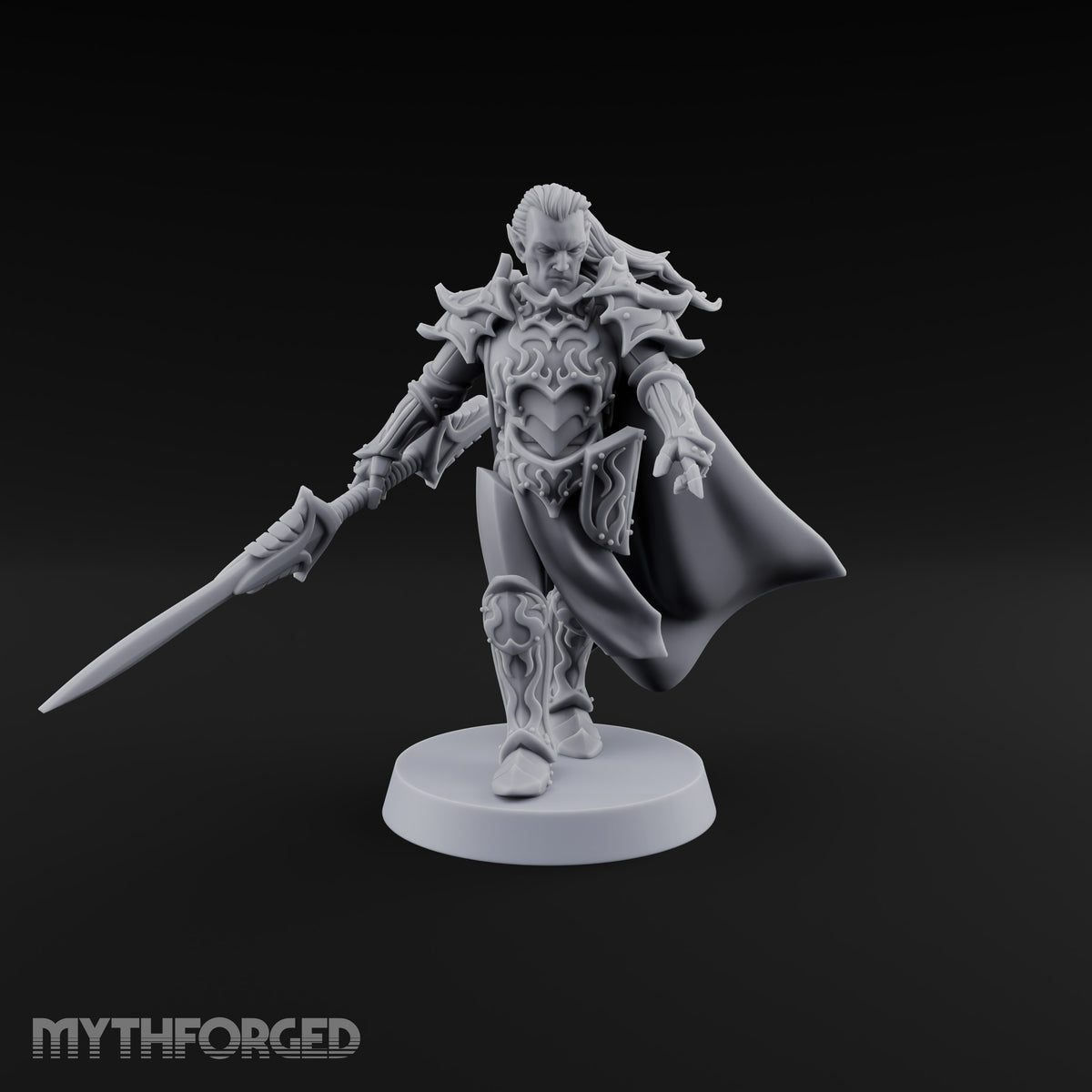 Armour Still Smouldering, Grudge Intact Elf Paladin Warrior