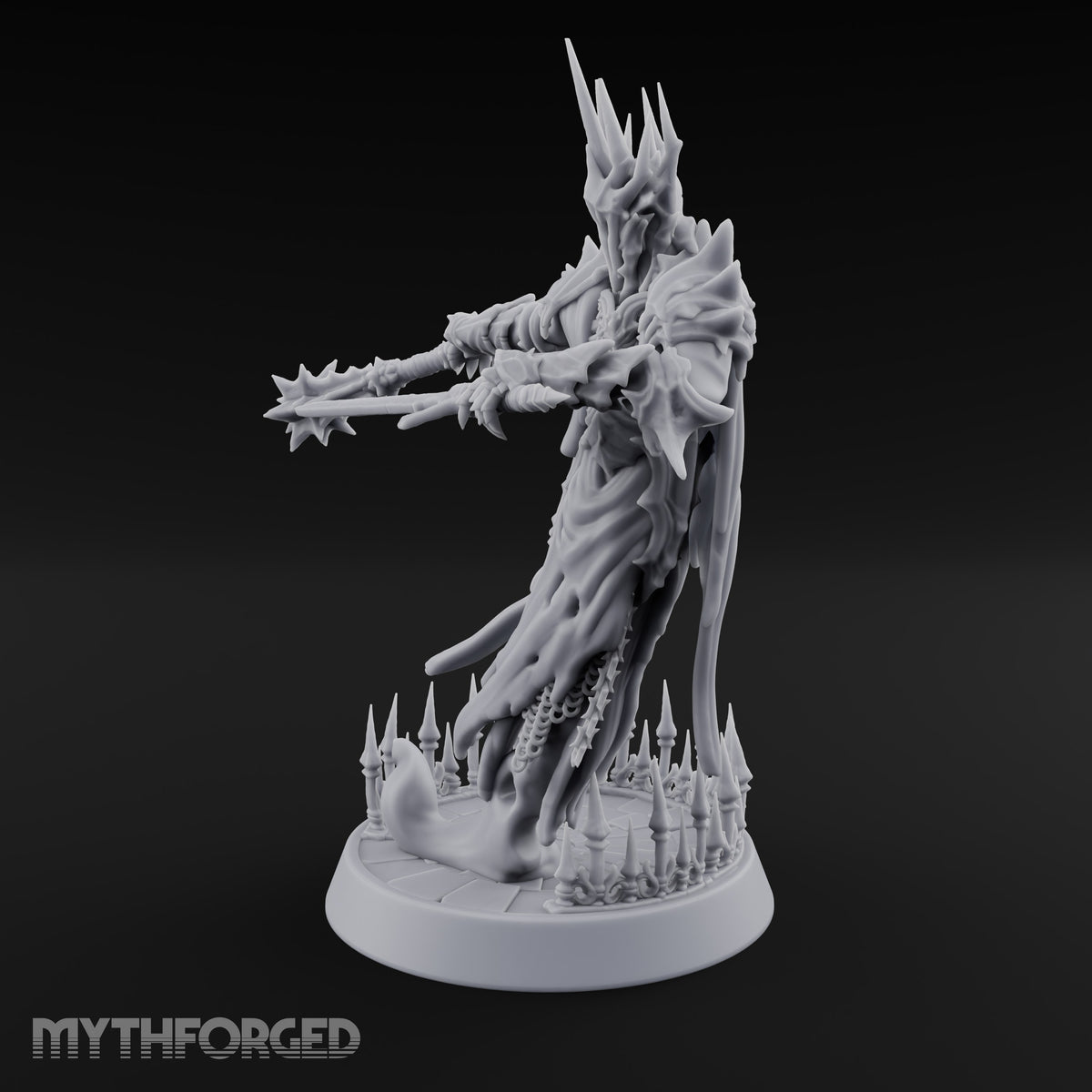 Hem Trails Where Legs Ended Wraith Lord Flail Warrior B