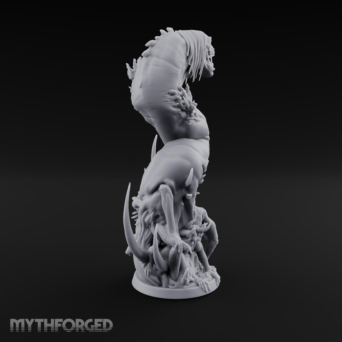 Uncoils Mid-Scream Neothelid Worm Horror — 1 Head