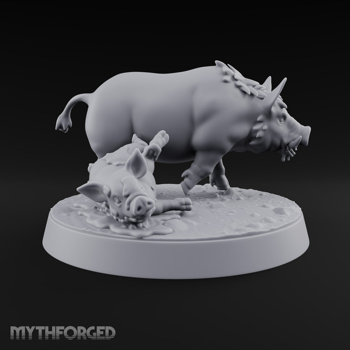Mud Day Mishaps Boar Pig Beasts — A