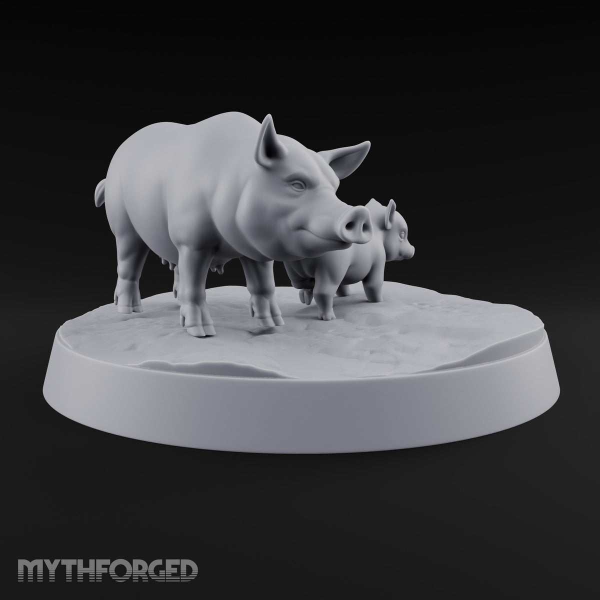 Mud Day Mishaps Boar Pig Beasts — B