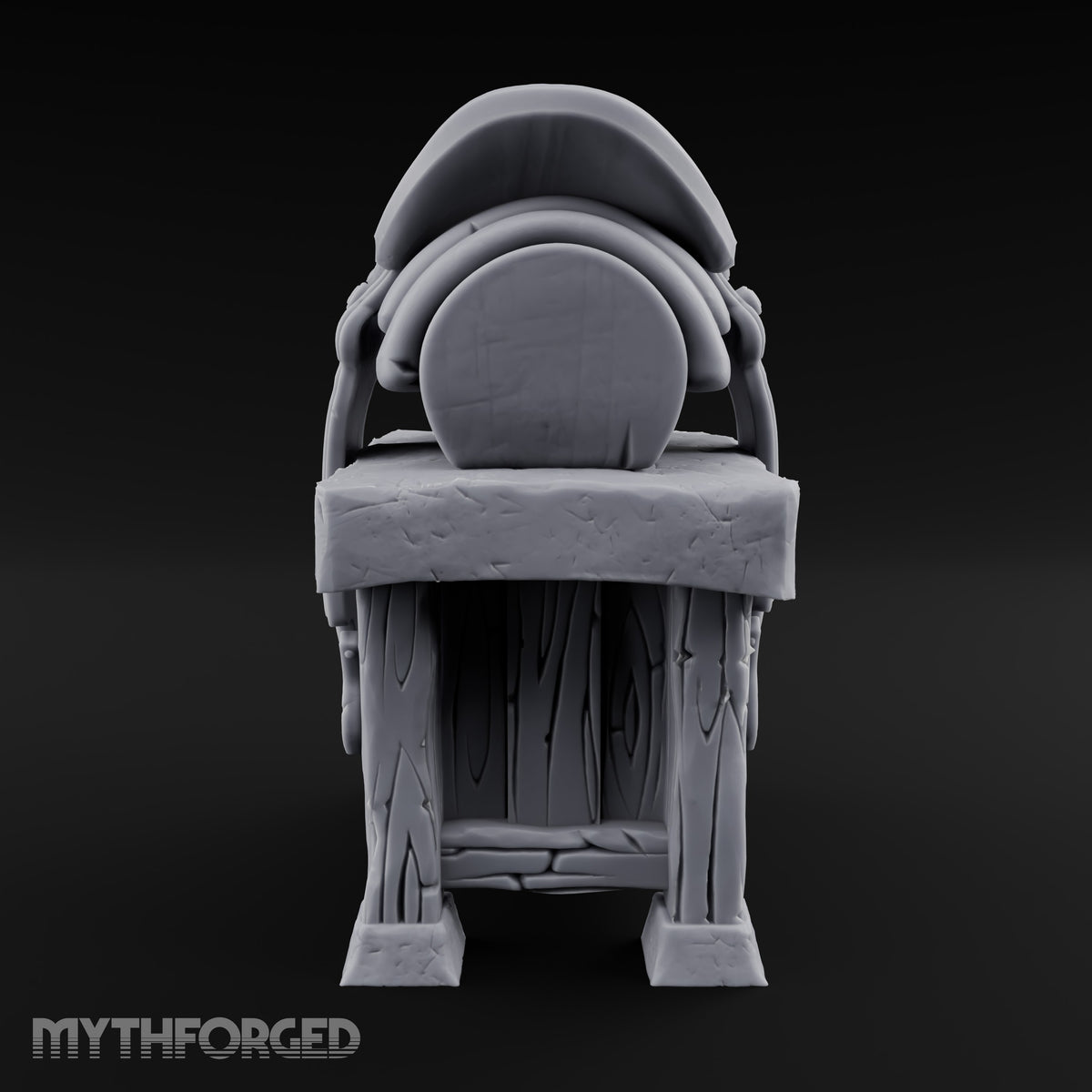 Rest Your Tack Here Wooden Saddle Stand with Saddle