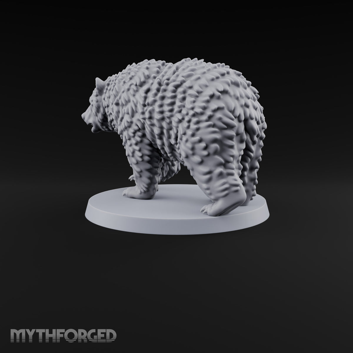 Running Wild Feral Beast and Elf Beastamer A Miniature for Dungeons and Dragons, Pathfinder or other TTRPGs