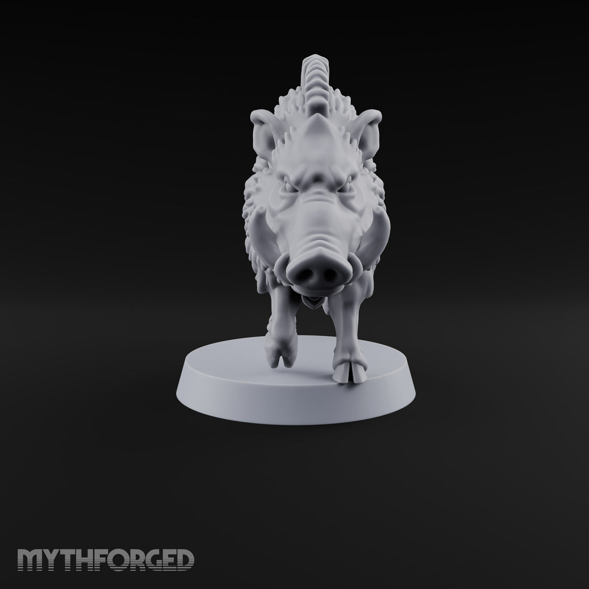 Running Wild Feral Beasts and Elf Beastamer Miniature for Dungeons and Dragons, Pathfinder or other TTRPGs