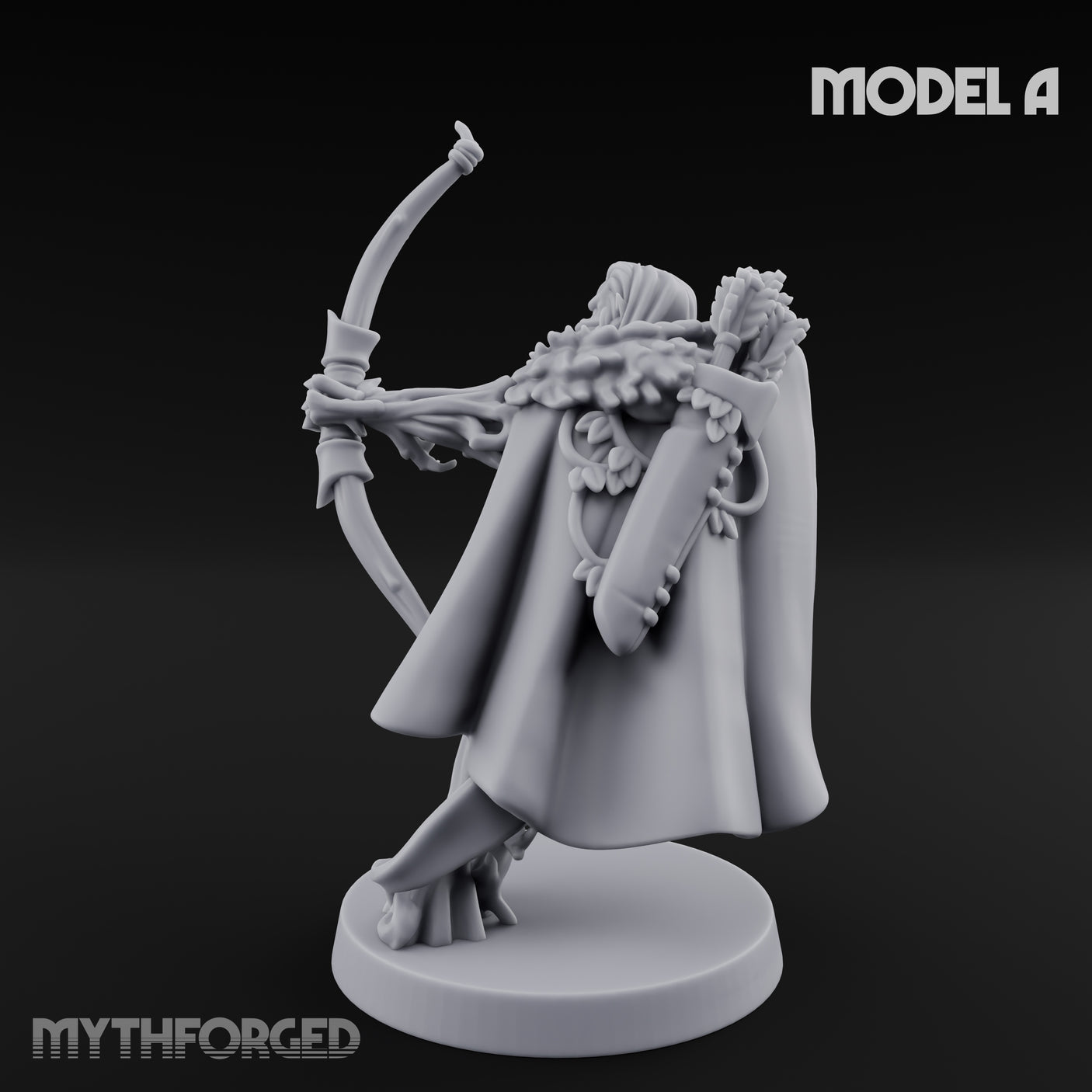 Hooded Bandit Crew Human Bandit A Miniature for Dungeons and Dragons, Pathfinder or other TTRPGs