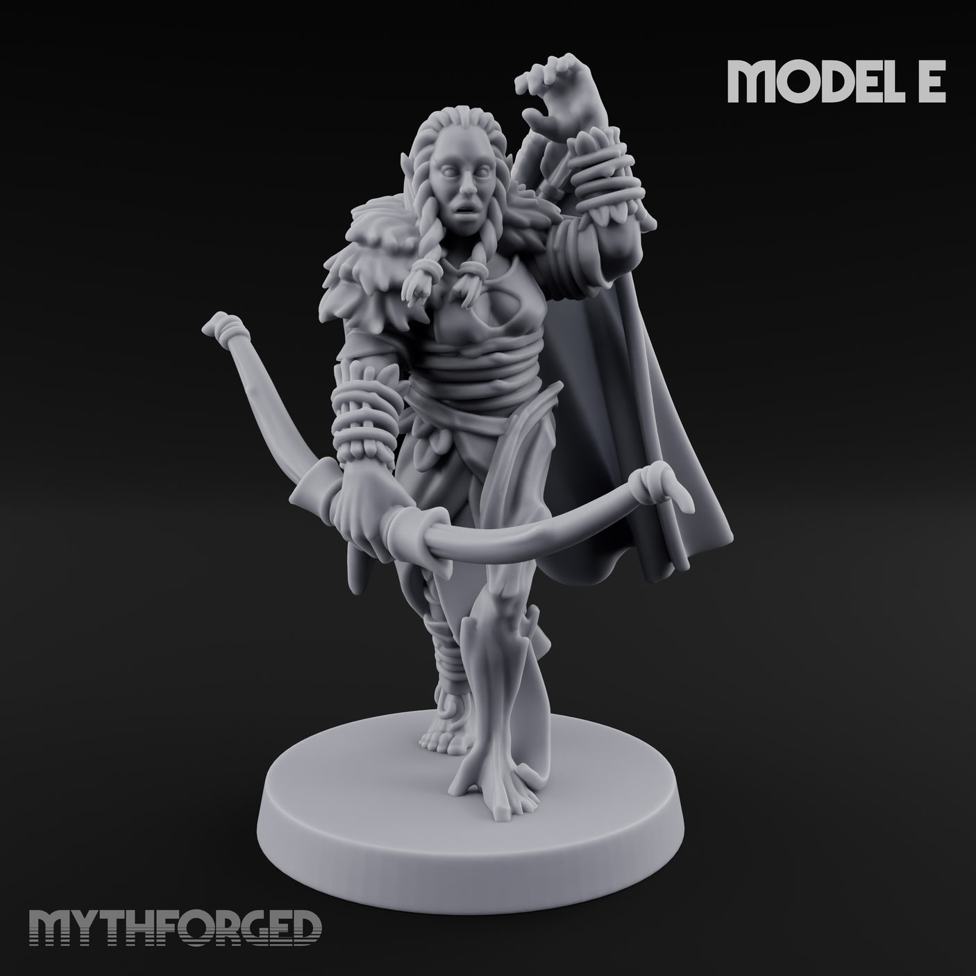 Hooded Bandit Crew Human Bandit E Miniature for Dungeons and Dragons, Pathfinder or other TTRPGs