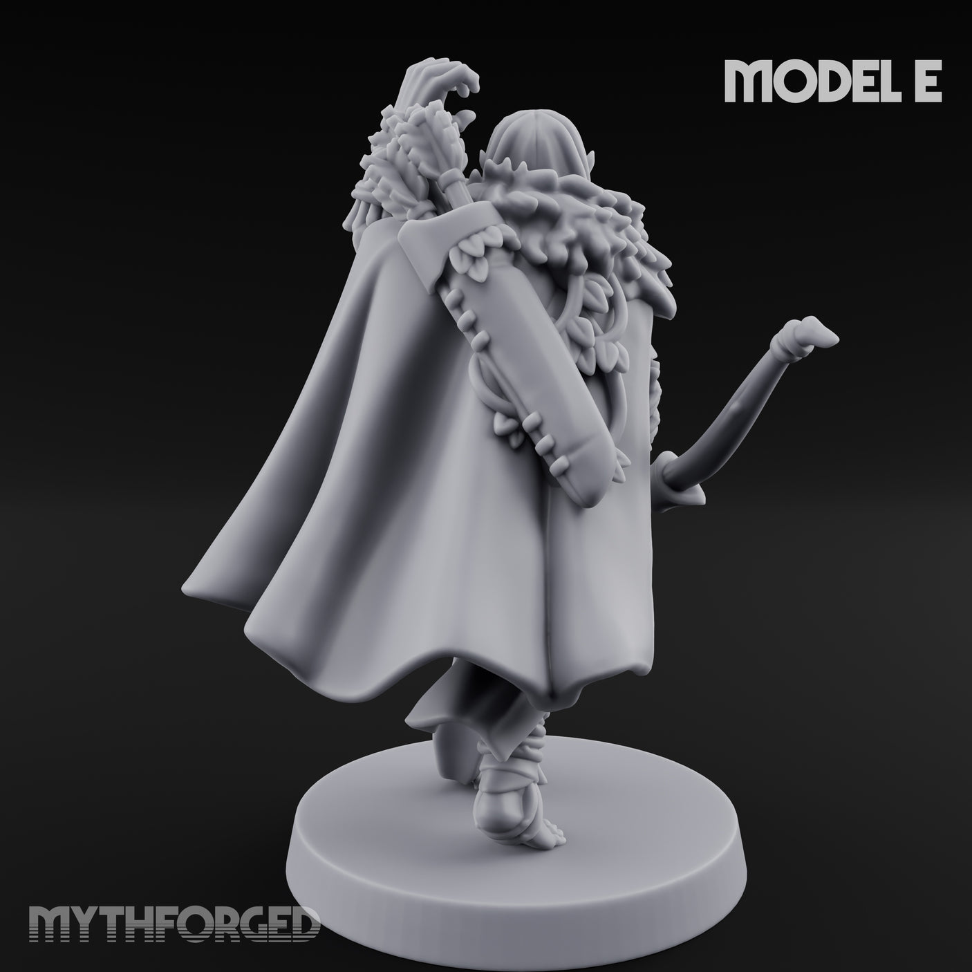 Hooded Bandit Crew Human Bandit E Miniature for Dungeons and Dragons, Pathfinder or other TTRPGs