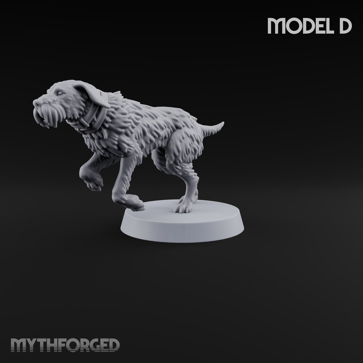 Running Wild Feral Beasts and Elf Beastamer Miniature for Dungeons and Dragons, Pathfinder or other TTRPGs