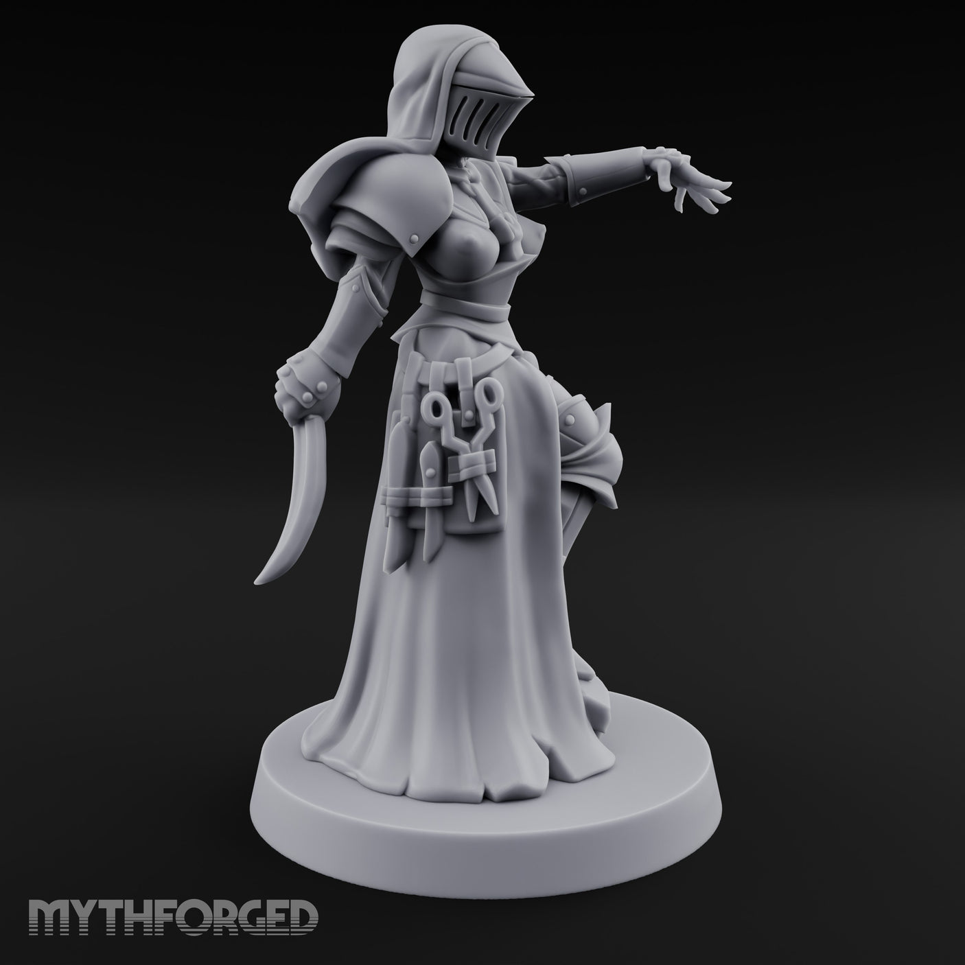 Finger Pointing Striding Human Medic Nun gallery 18