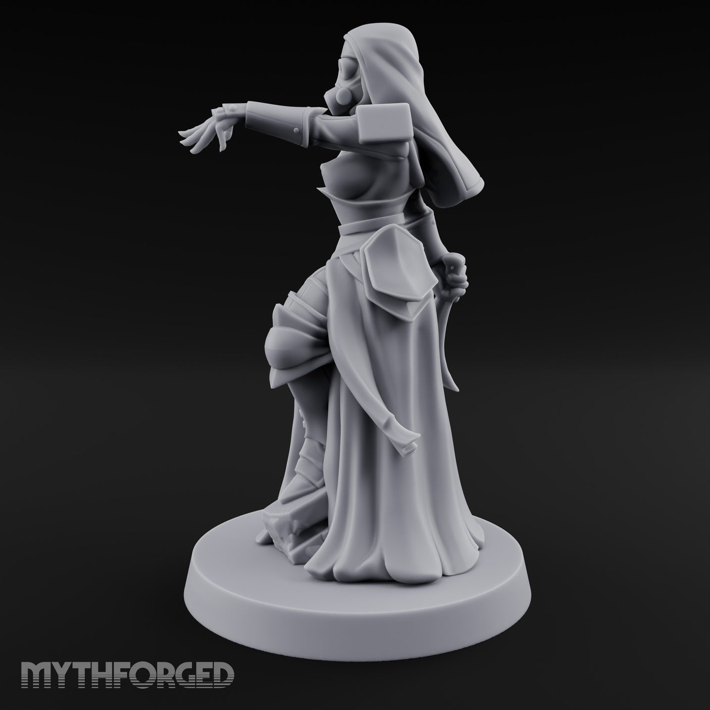 Finger Pointing Striding Human Medic Nun gallery 40