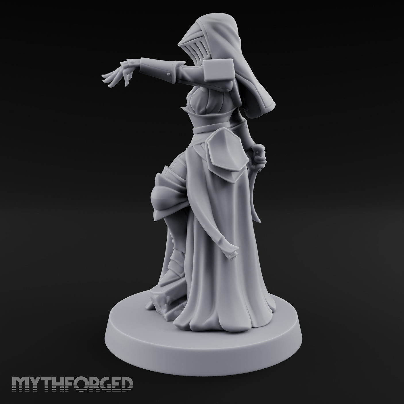 Finger Pointing Striding Human Medic Nun gallery 41