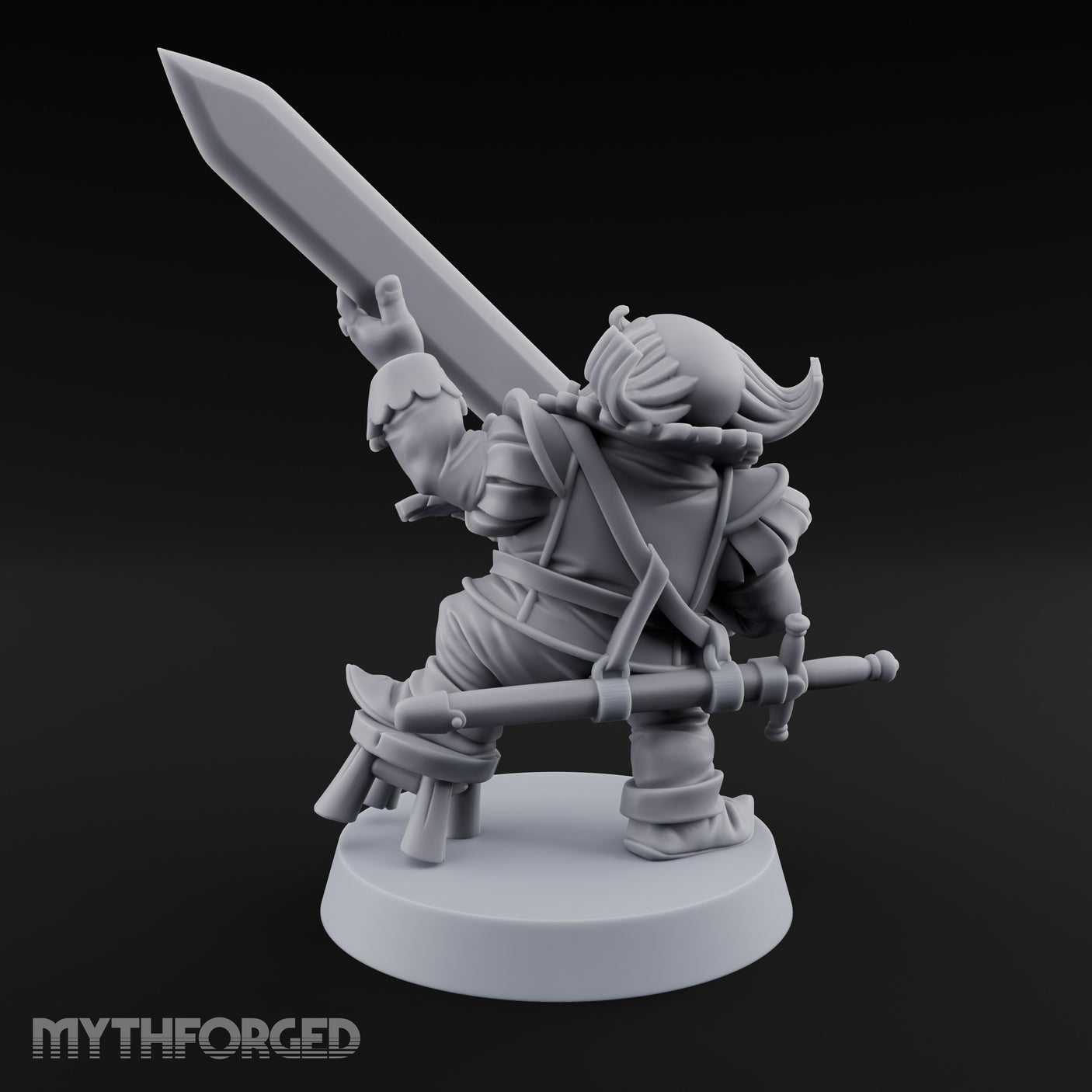 Finger Wagging Dwarf Bard Miniature for Dungeons and Dragons, Pathfinder or other TTRPGs