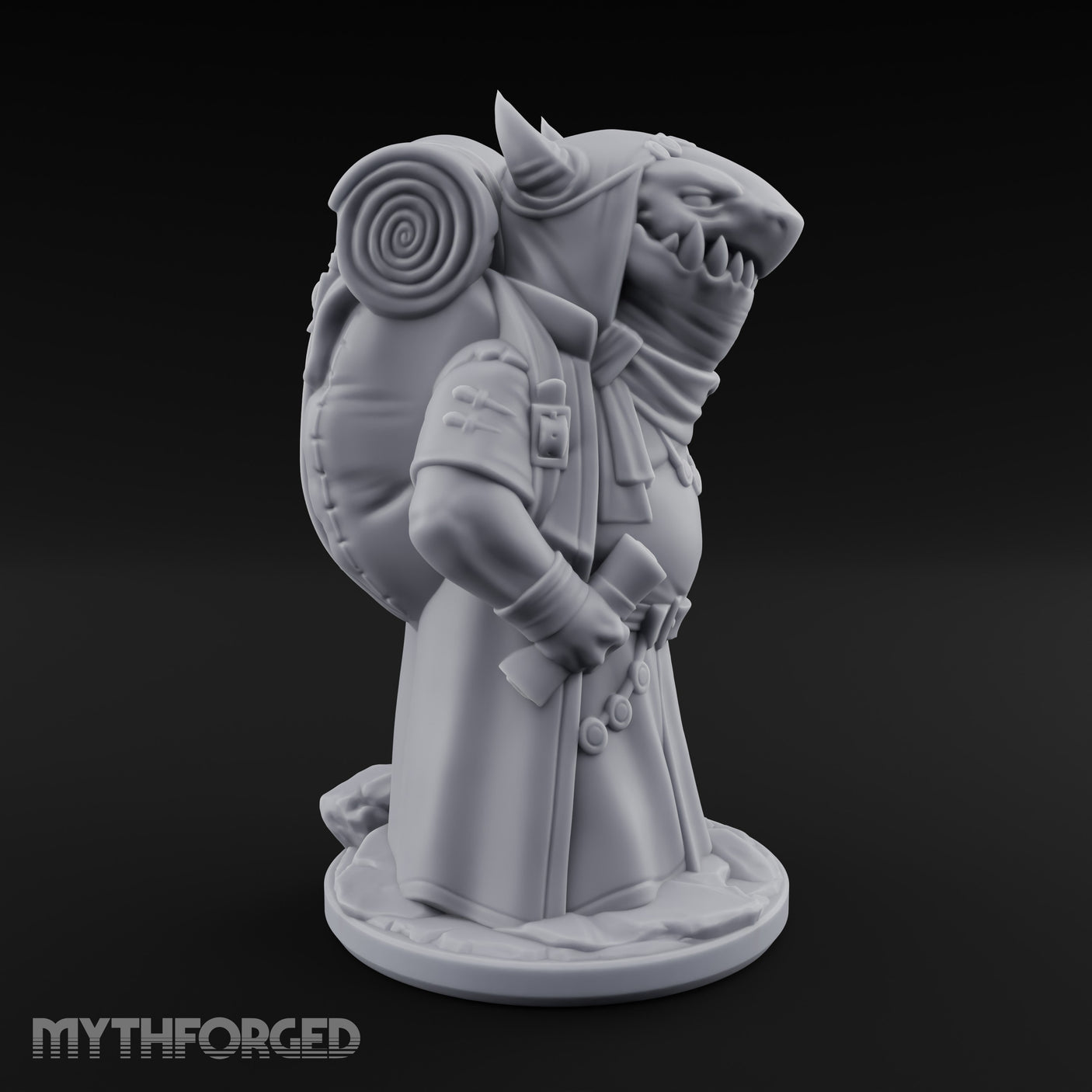 Finger Wagging Kobold Merchant Miniature for Dungeons and Dragons, Pathfinder or other TTRPGs