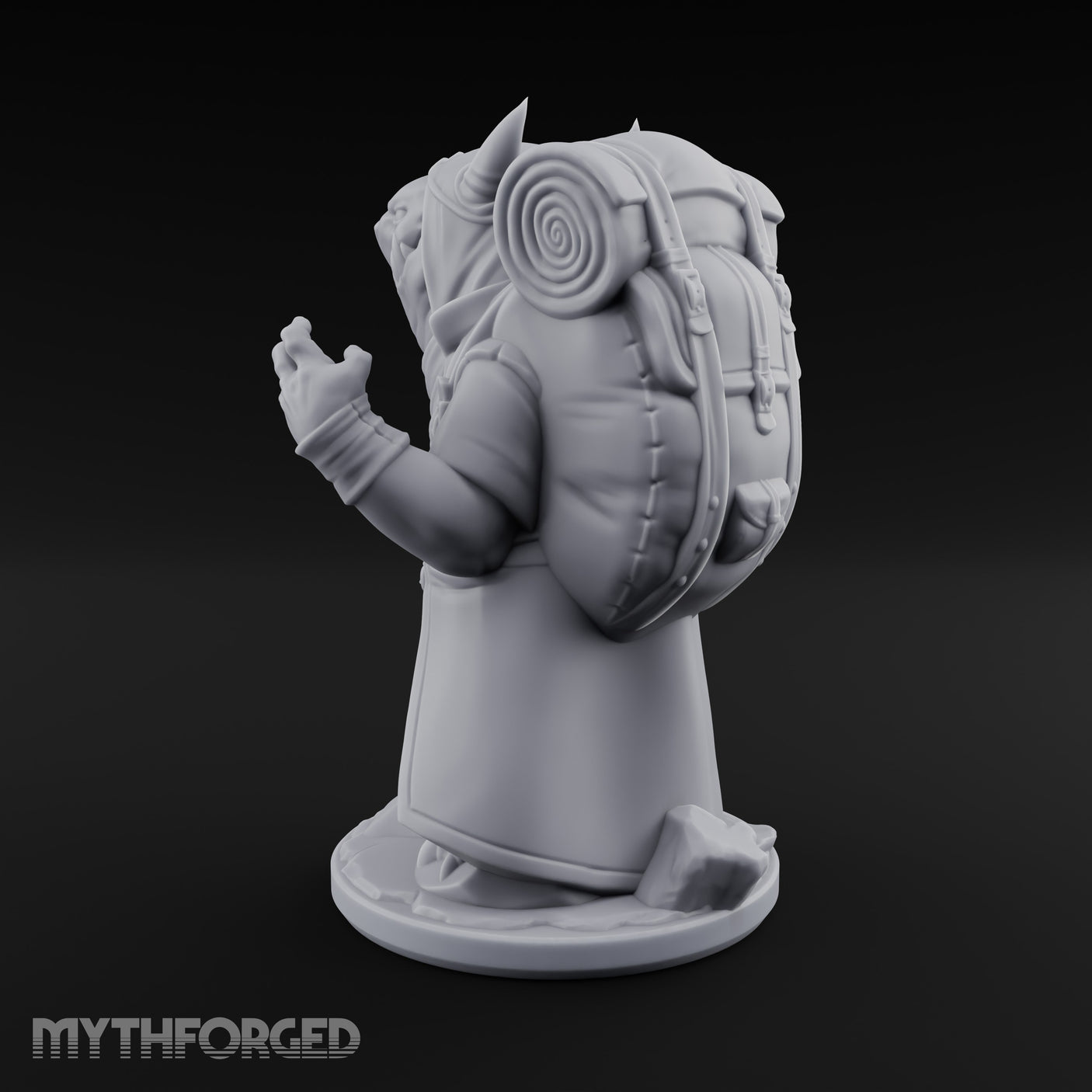 Finger Wagging Kobold Merchant Miniature for Dungeons and Dragons, Pathfinder or other TTRPGs