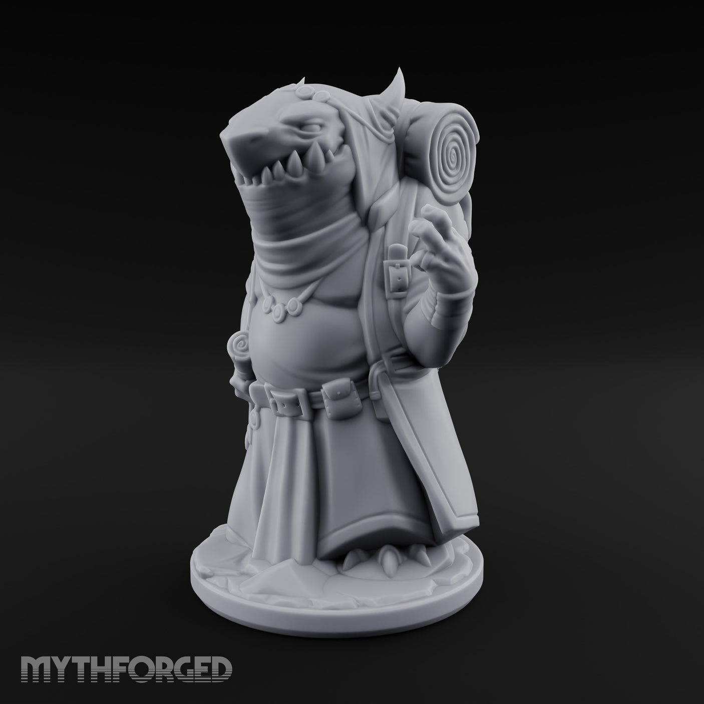 Finger Wagging Kobold Merchant Miniature for Dungeons and Dragons, Pathfinder or other TTRPGs
