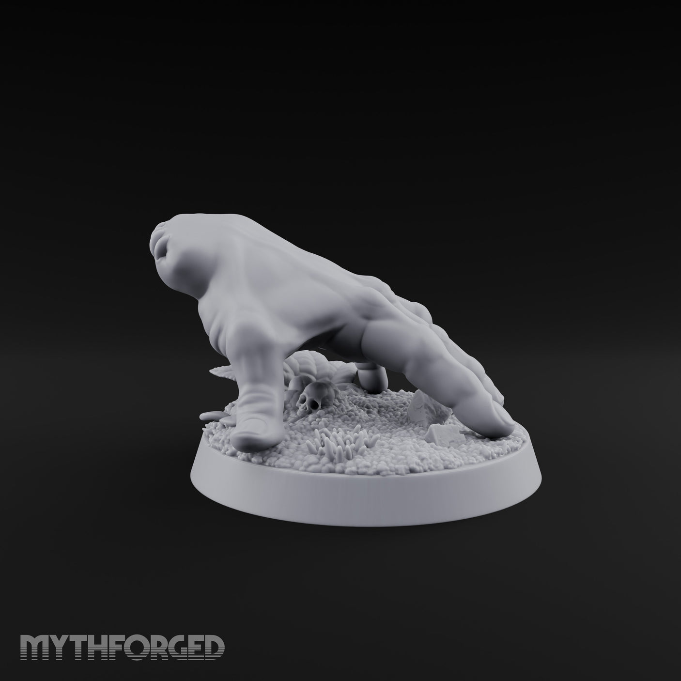 Fingers Splayed Creeping Crawling Claw Miniature for Dungeons and Dragons, Pathfinder or other TTRPGs