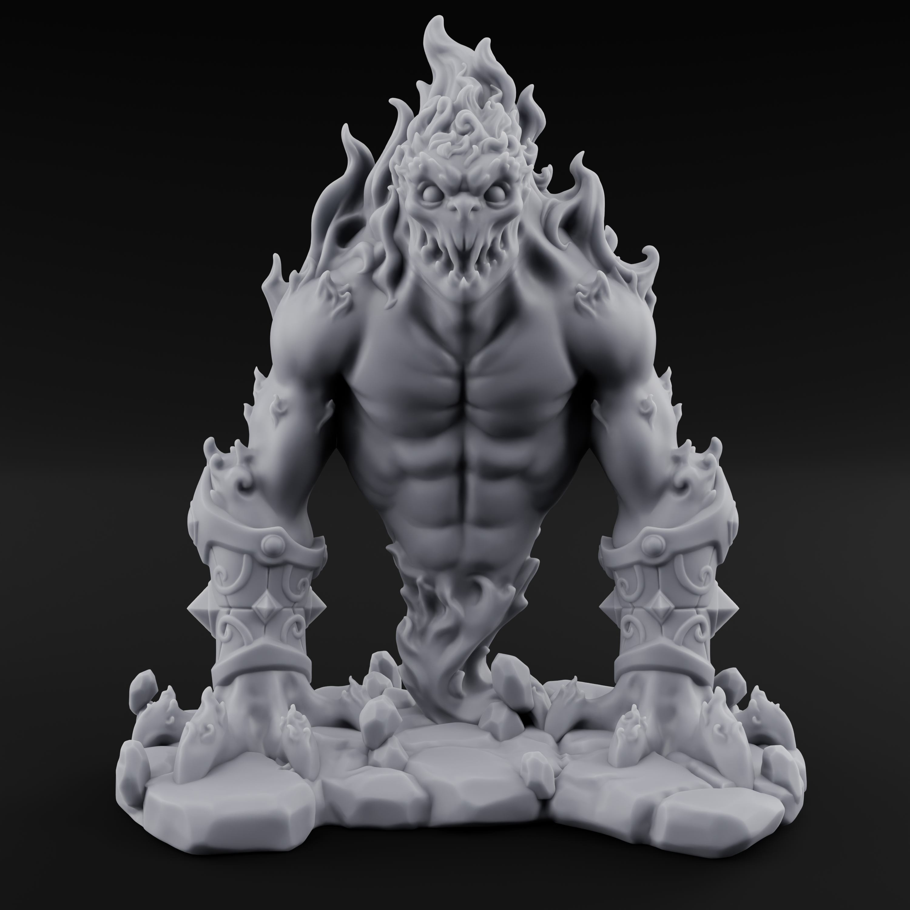 Shackle Bursting Fire Elemental Brute