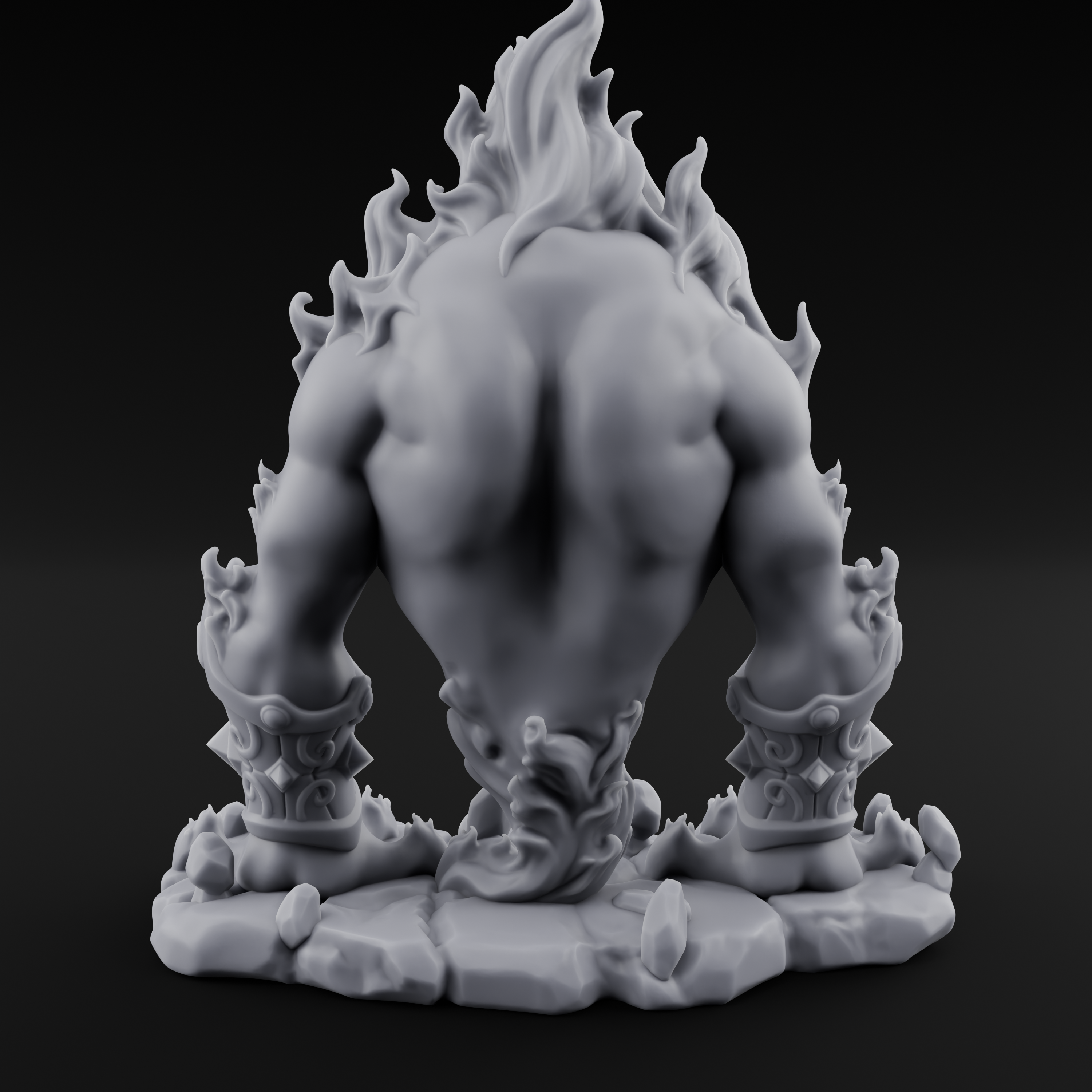 Shackle Bursting Fire Elemental Brute