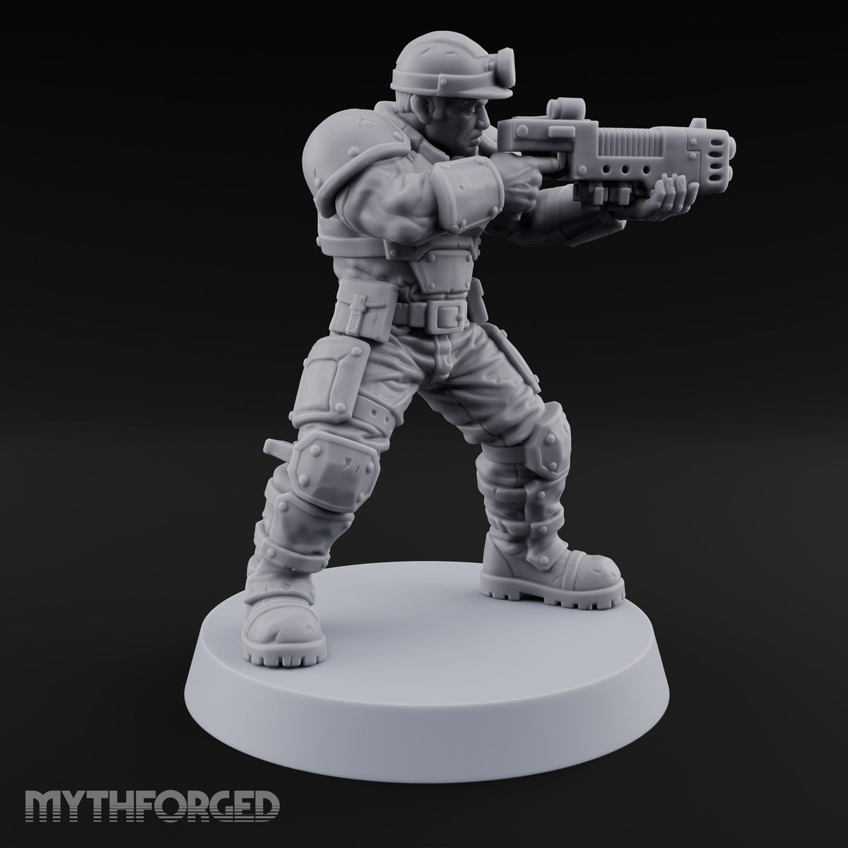 Scorched-Earth Policy Human Raider Gunner A