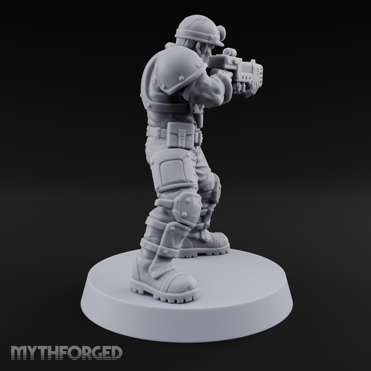 Scorched-Earth Policy Human Raider Gunners — A · Battle Shotgun & Auto Pistol