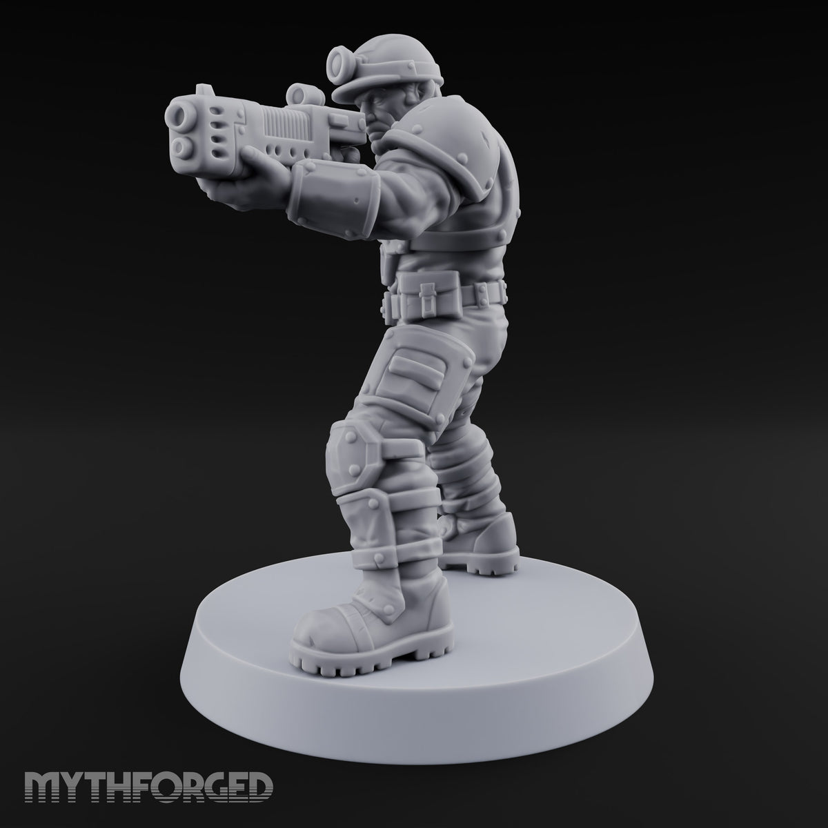 Scorched-Earth Policy Human Raider Gunner A