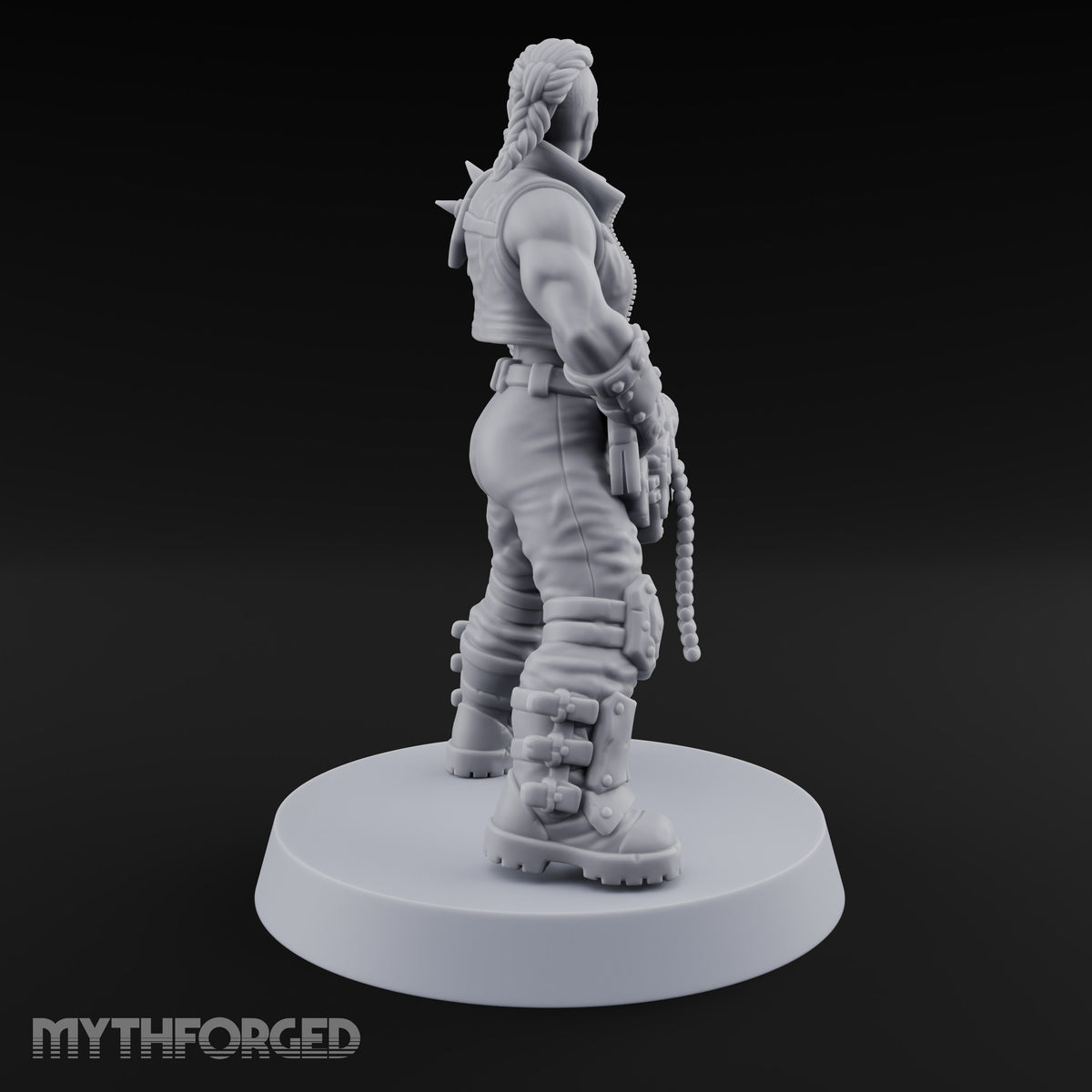 Scorched-Earth Policy Human Raider Gunner C