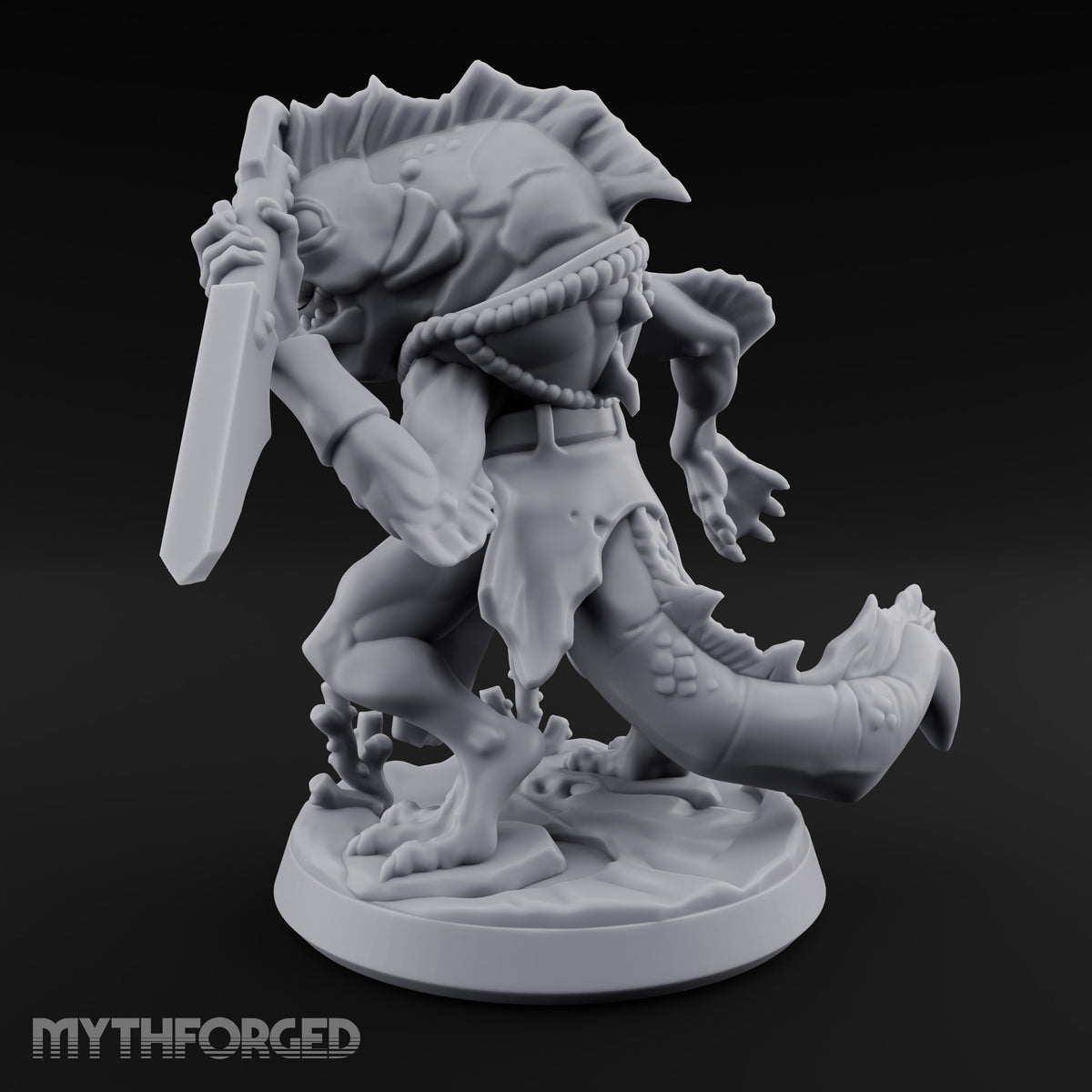 Nobody Asked the Fish Fisher Miniature A — Short Sword
