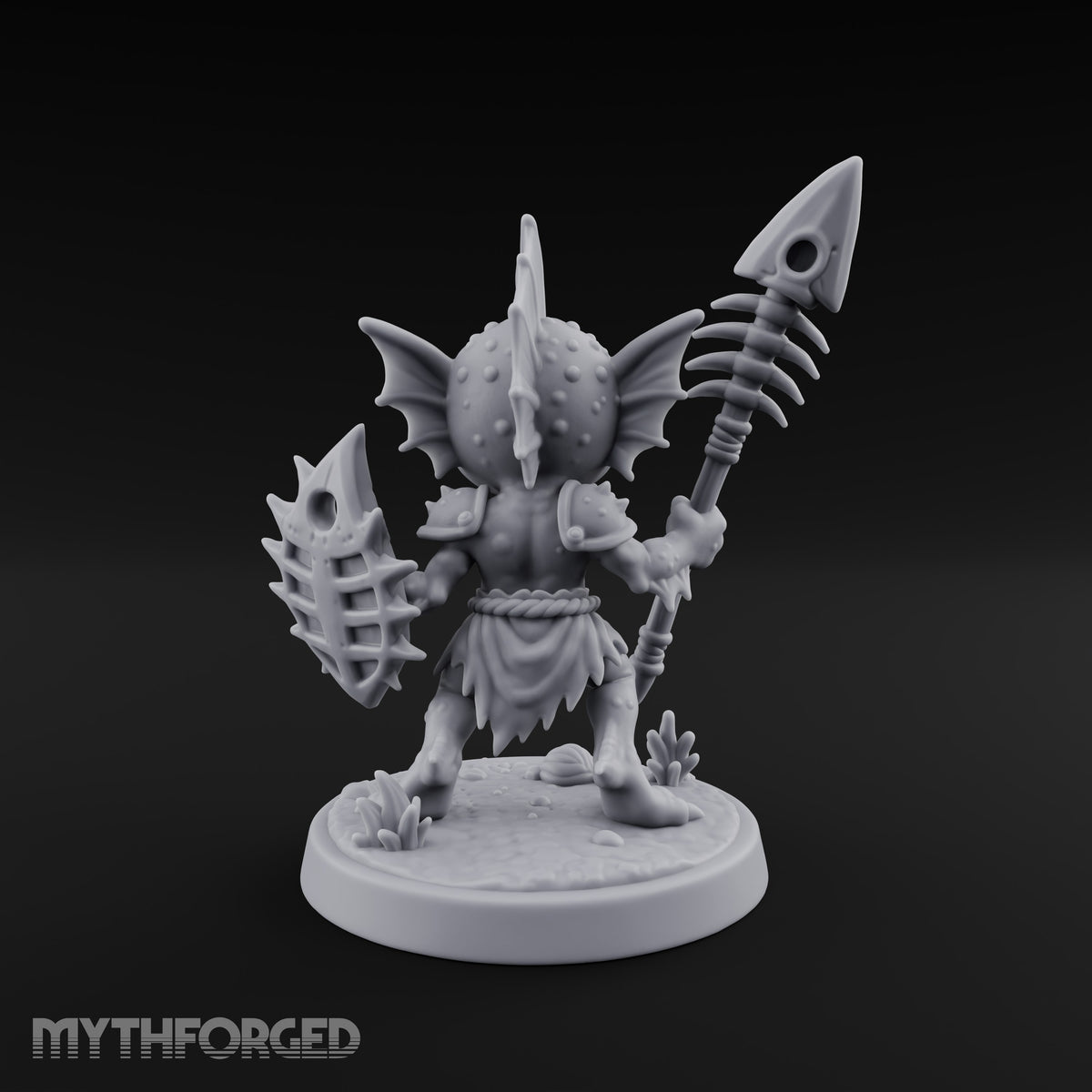 The Catch Fought Back Kuo-toa Fishbone Warrior