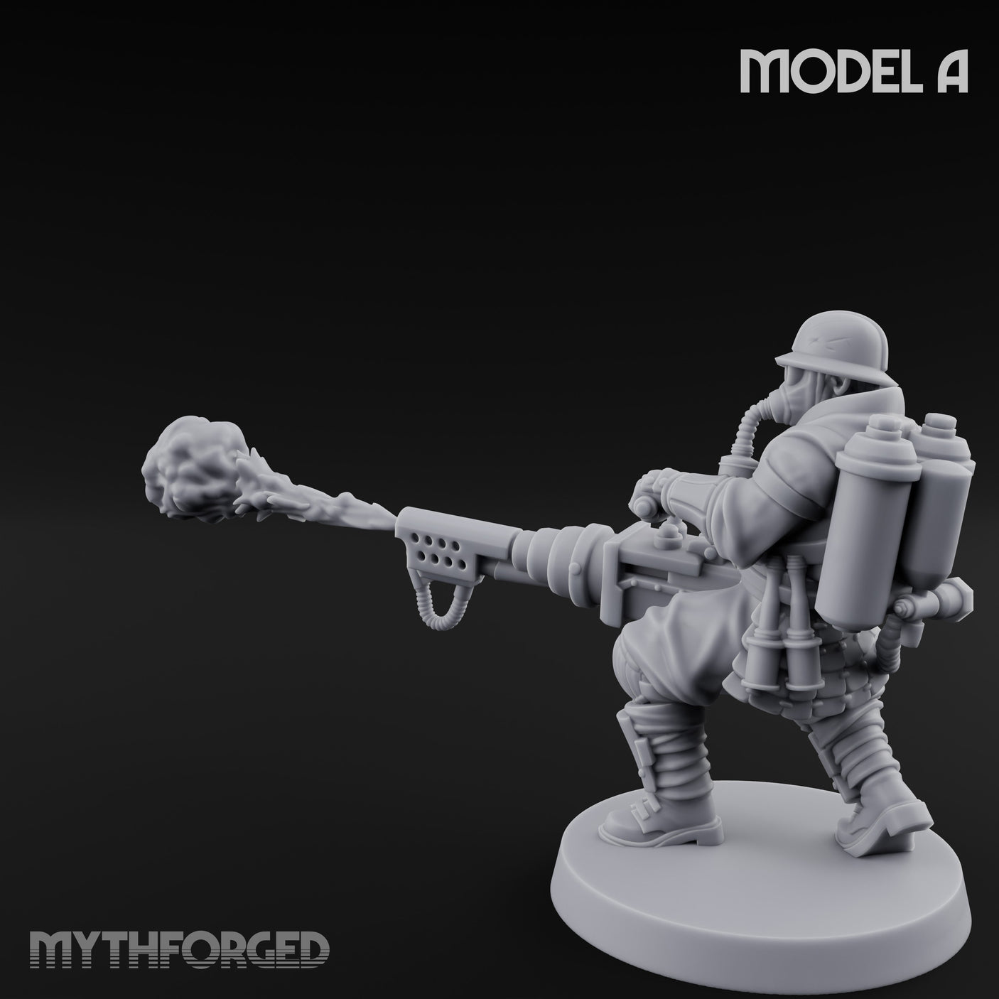 Flamer Rifle Advancing Shogunate Yeoman A gallery 6