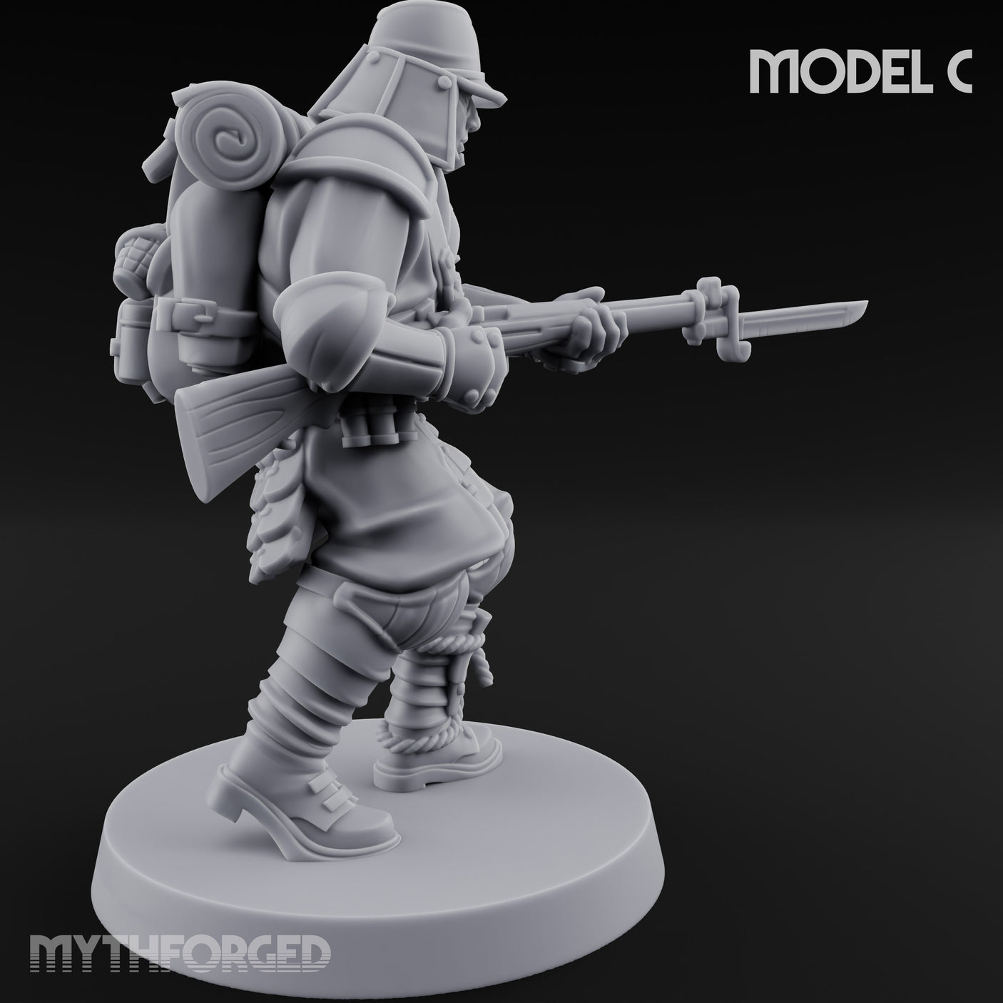 Flamer Rifle Advancing Shogunate Yeoman C gallery 4