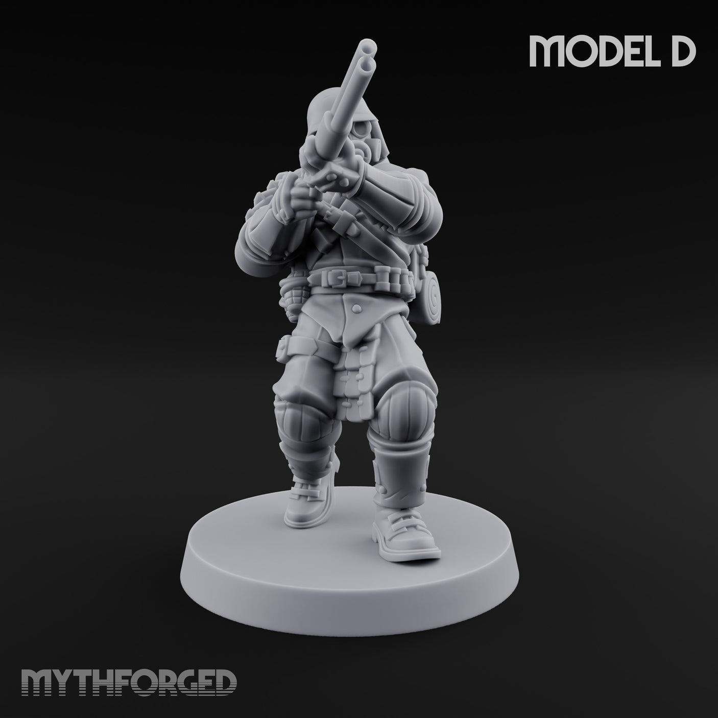 Flamer Rifle Advancing Shogunate Yeoman D gallery 1