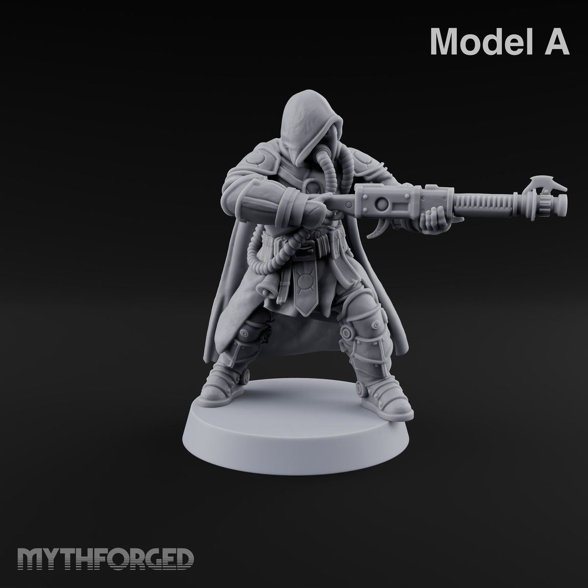 Barrel and Benediction Human Hooded Gunners — A