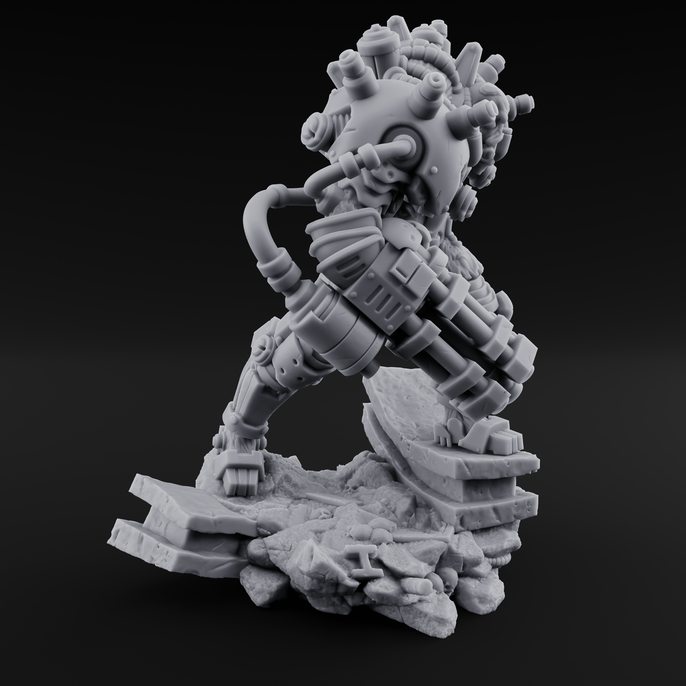 Stitched Together Wrong Necrolinked Wights Miniature for Dungeons and Dragons, Pathfinder or other TTRPGs