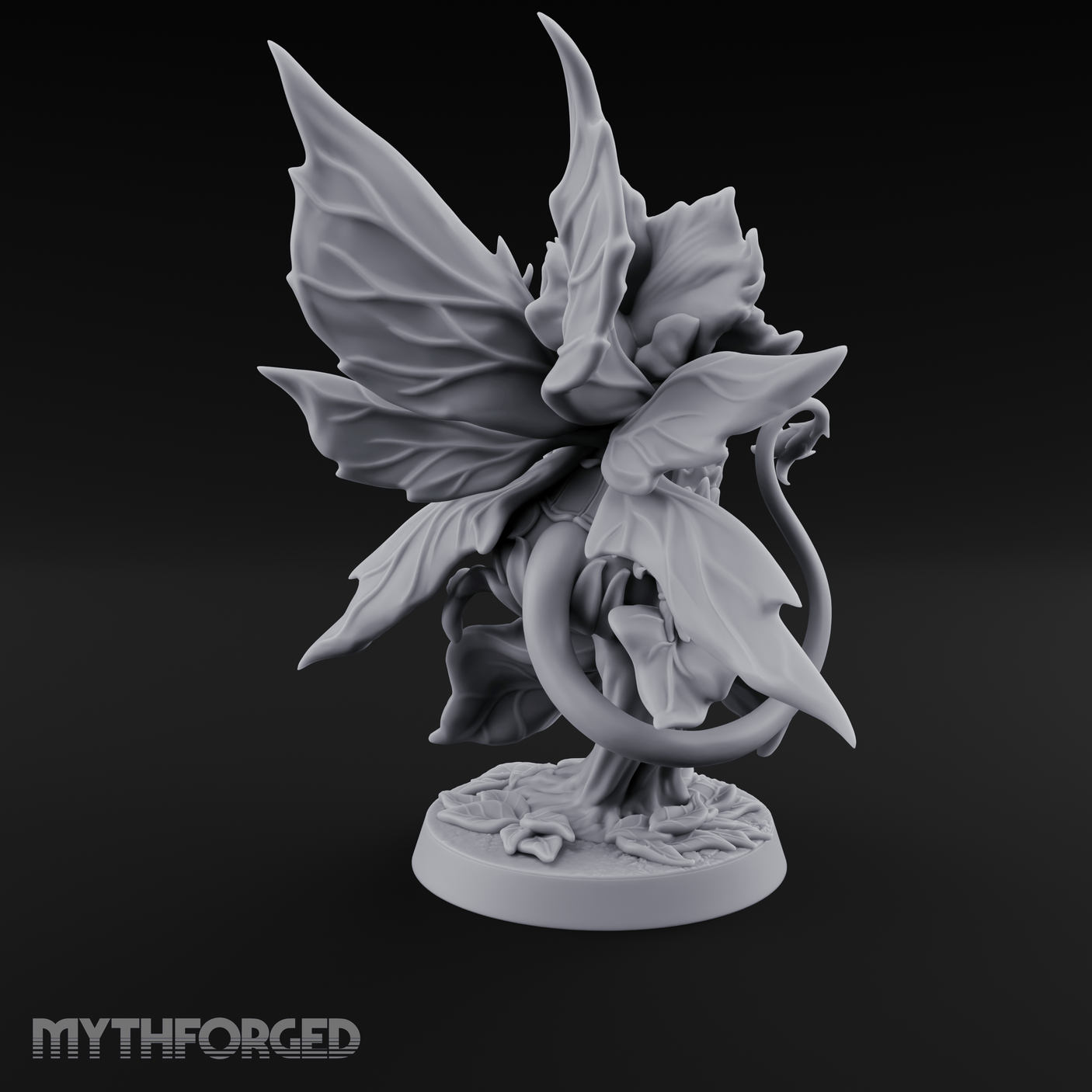 Blooming Majestically Dryad Matron Miniature for Dungeons and Dragons, Pathfinder or other TTRPGs