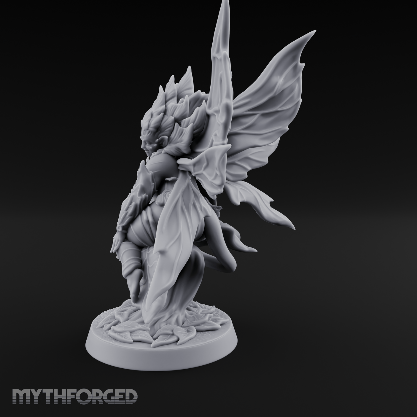Blooming Majestically Dryad Matron Miniature for Dungeons and Dragons, Pathfinder or other TTRPGs