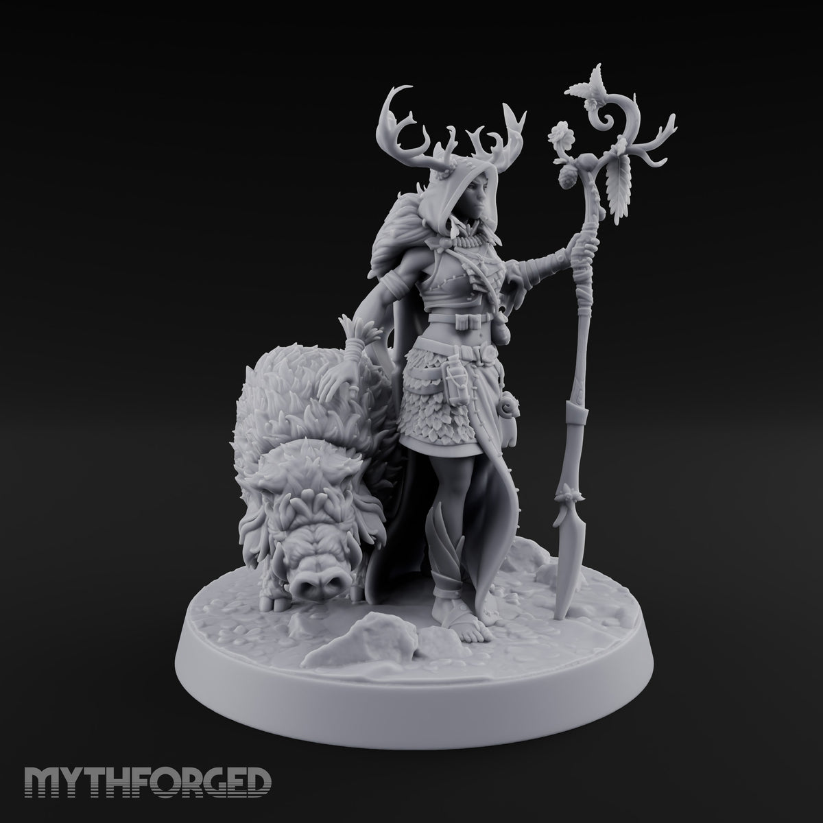 Leaf No One Behind Human Forest Druid C