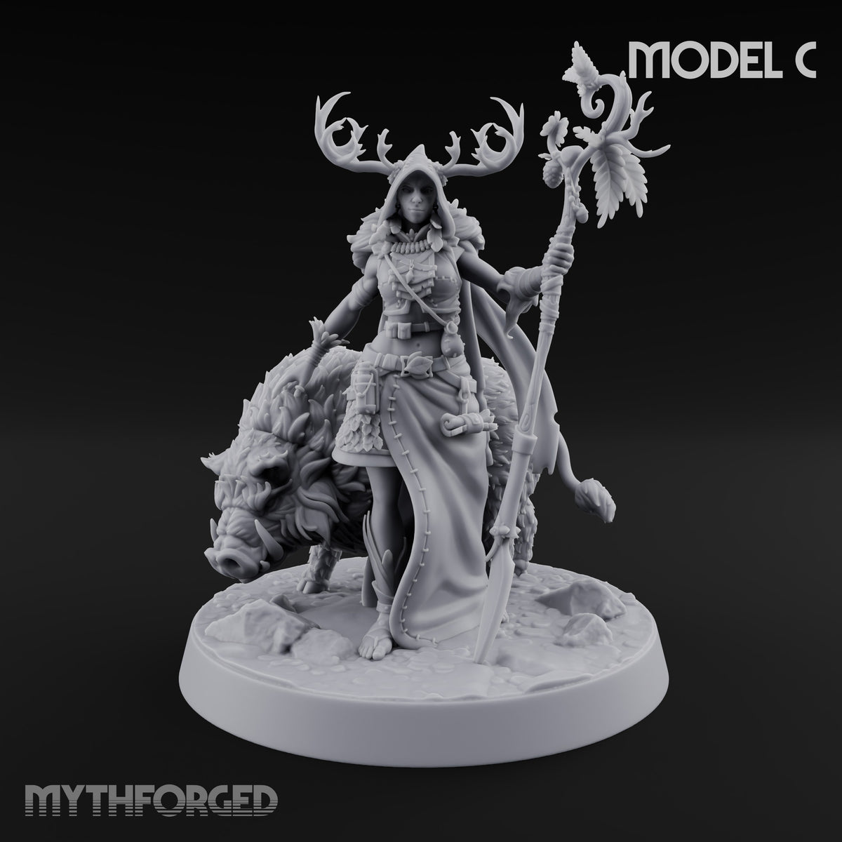 Leaf No One Behind Human and Gnome Forest Druids — C