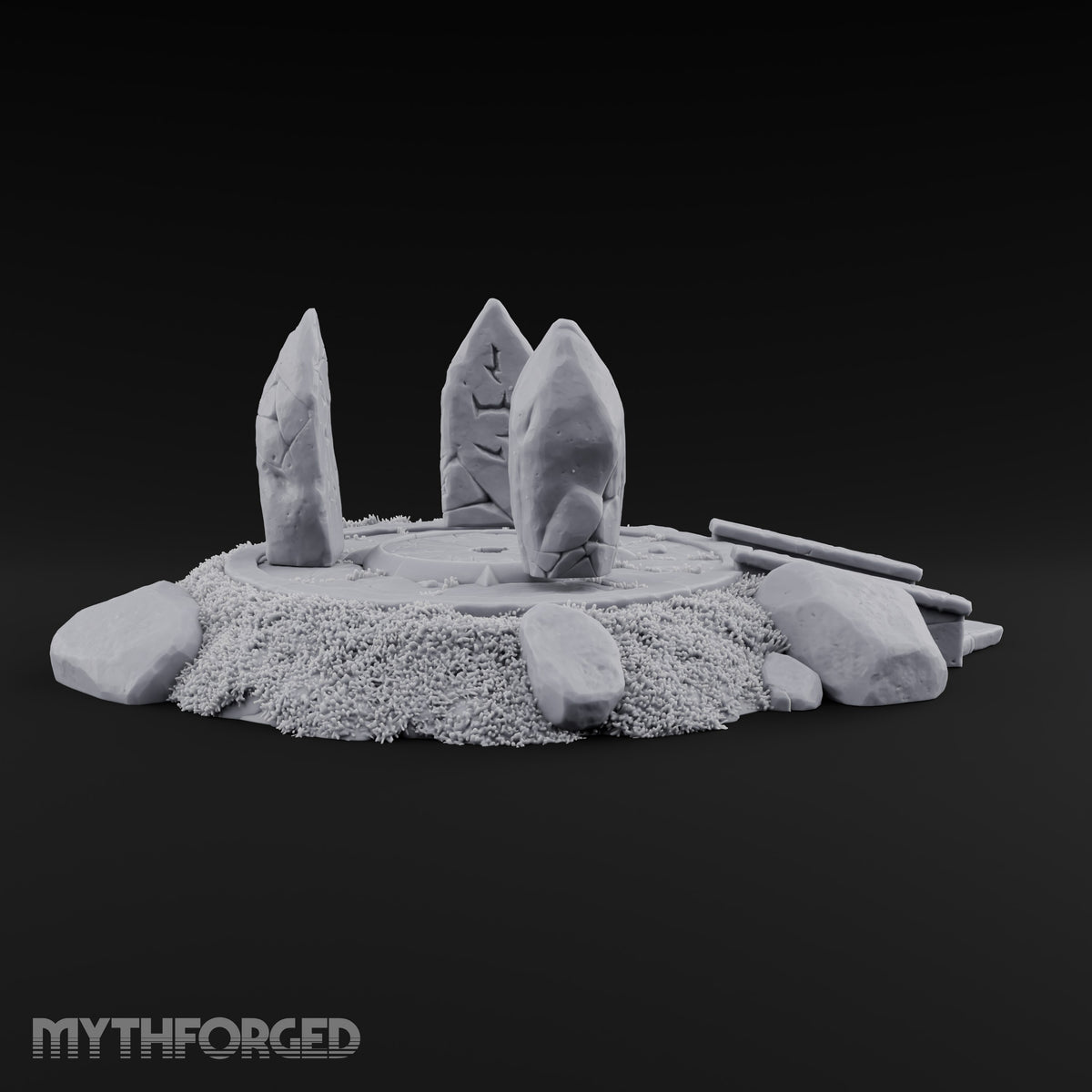 Wardens of the Mossy Threshold Forest Shrine Terrain Set — A