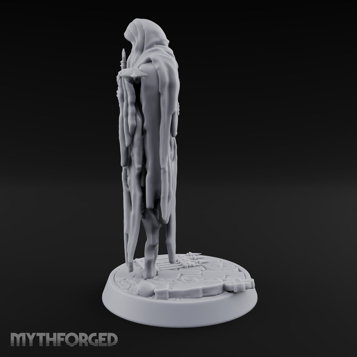 Mourning Without Mourners Wraith Hooded Spirit A