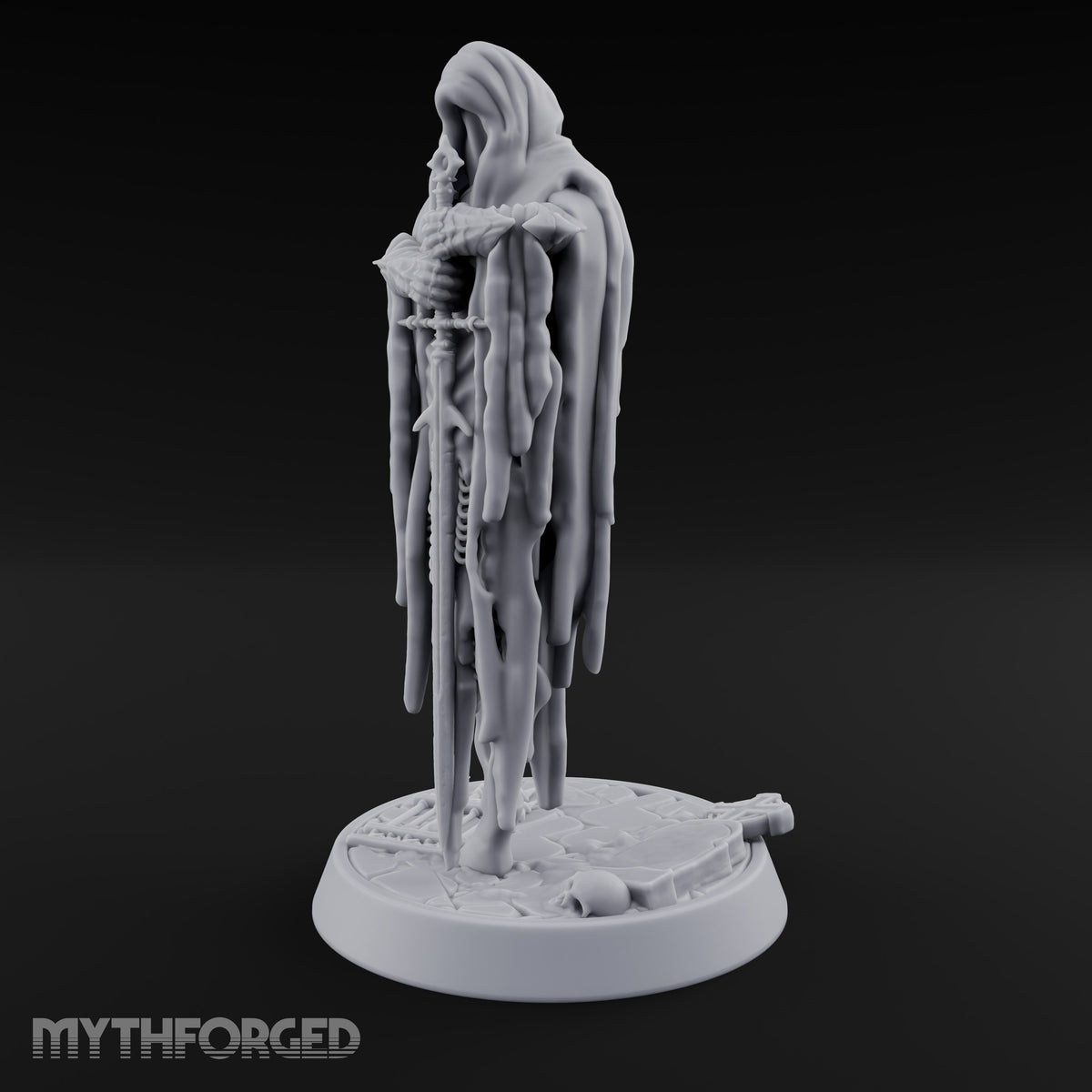 Mourning Without Mourners Wraith Hooded Spirit A