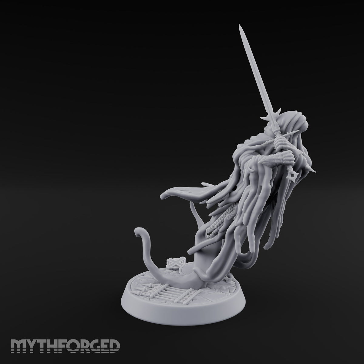 Mourning Without Mourners Wraith Hooded Spirits — B