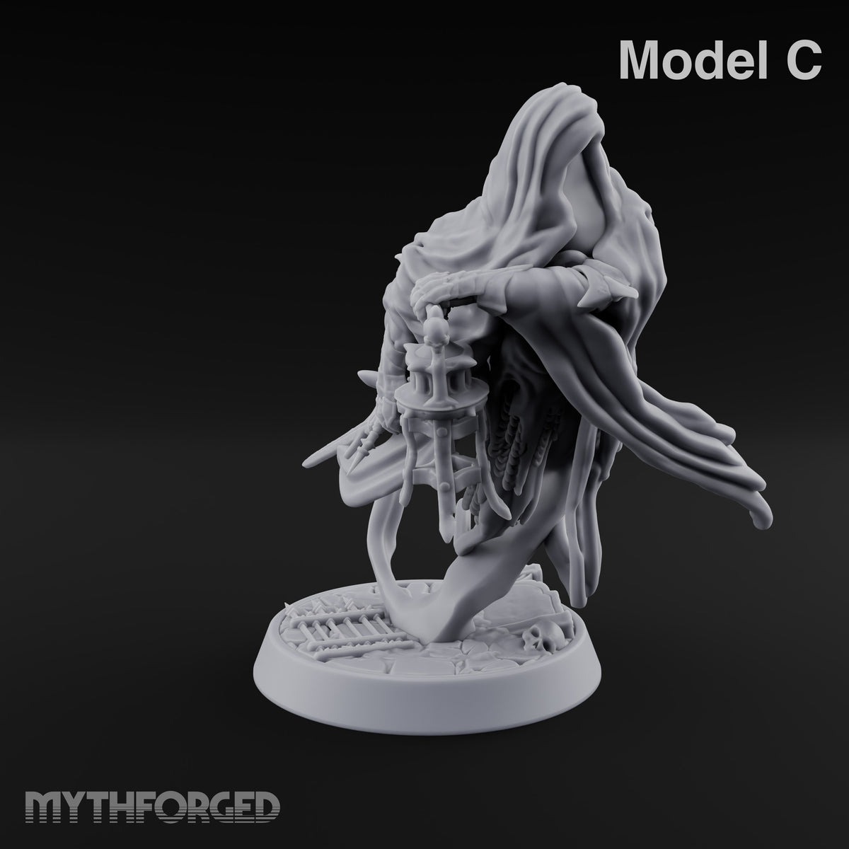 Mourning Without Mourners Wraith Hooded Spirits — C