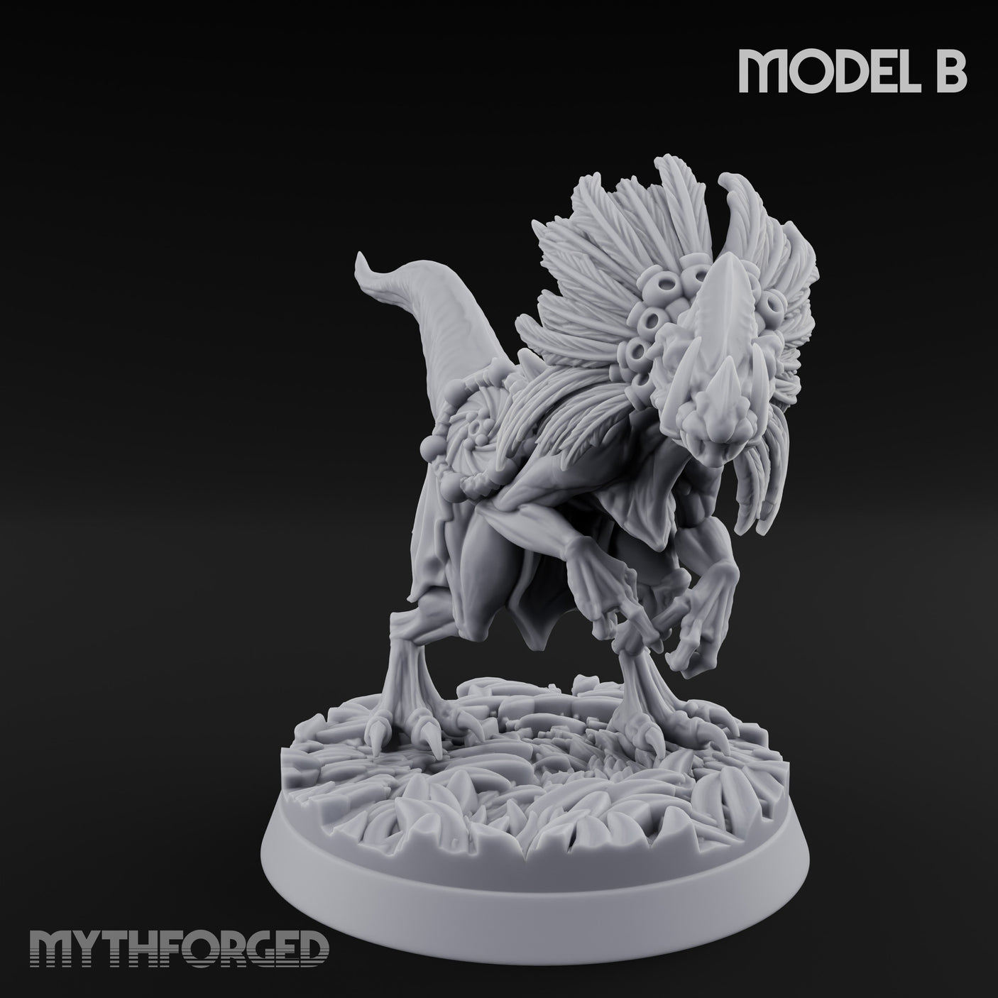 Frill Flaring Raptor Hunters — B gallery 1